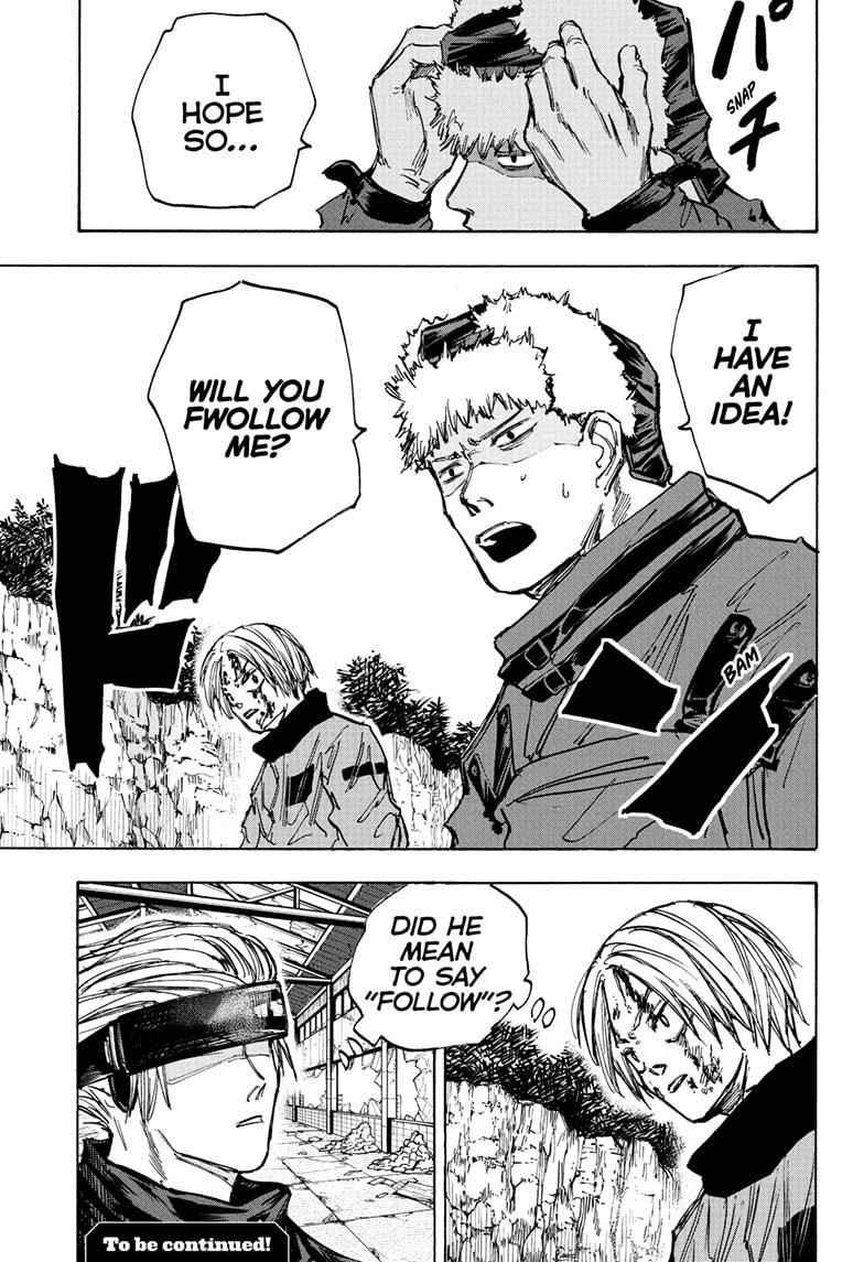 Sakamoto Days Chapter 68 page 19 - Chapter 68: Fwollow Me
