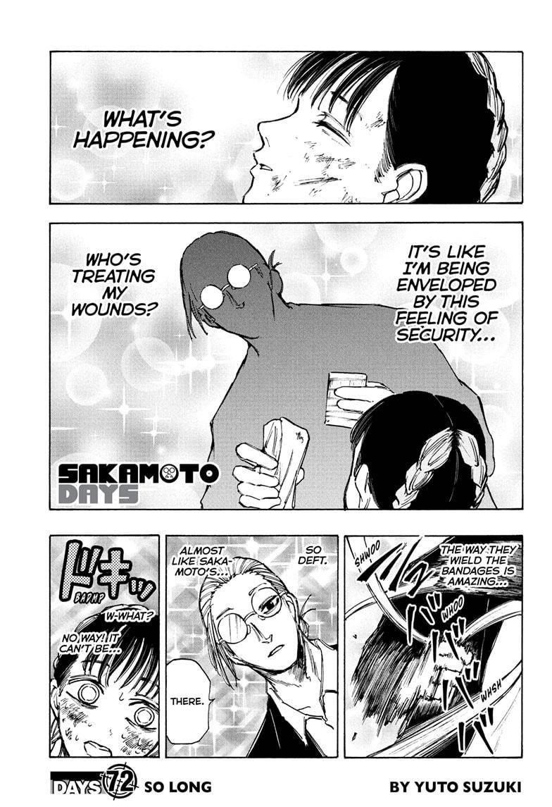 Sakamoto Days Chapter 72 page 1 - Chapter 72: So Long