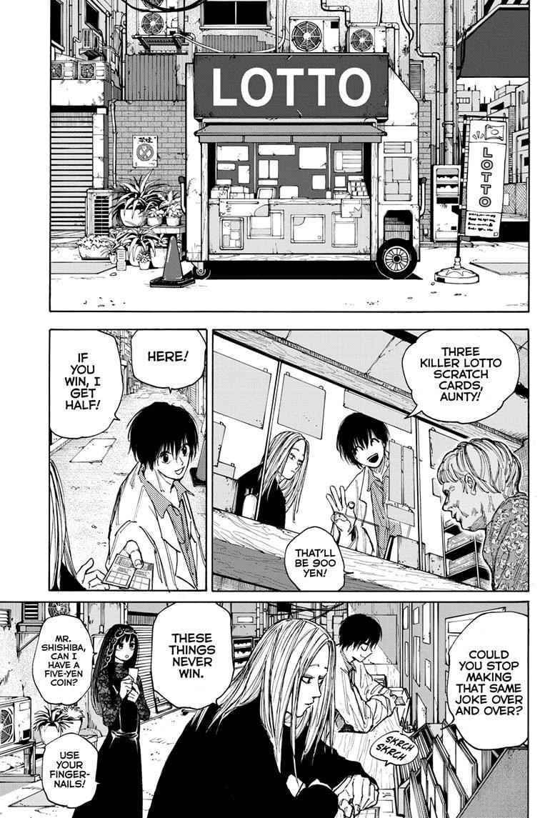 Sakamoto Days Chapter 73 page 11 - Chapter 73: Killer Lotto Scratch