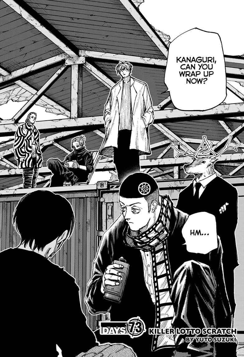Sakamoto Days Chapter 73 page 2 - Chapter 73: Killer Lotto Scratch