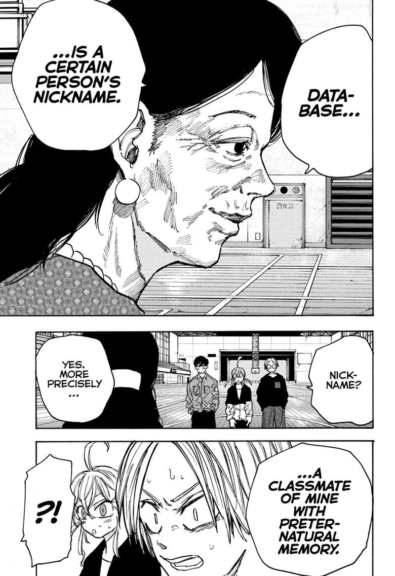 Sakamoto Days Chapter 87 page 11 - Chapter 87: Database