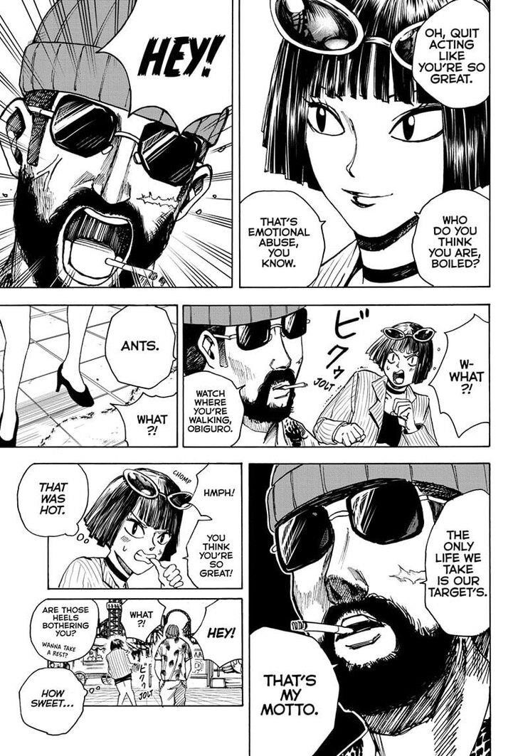 Sakamoto Days Chapter 9 page 11 - Chapter 9: Boiled and Obiguro