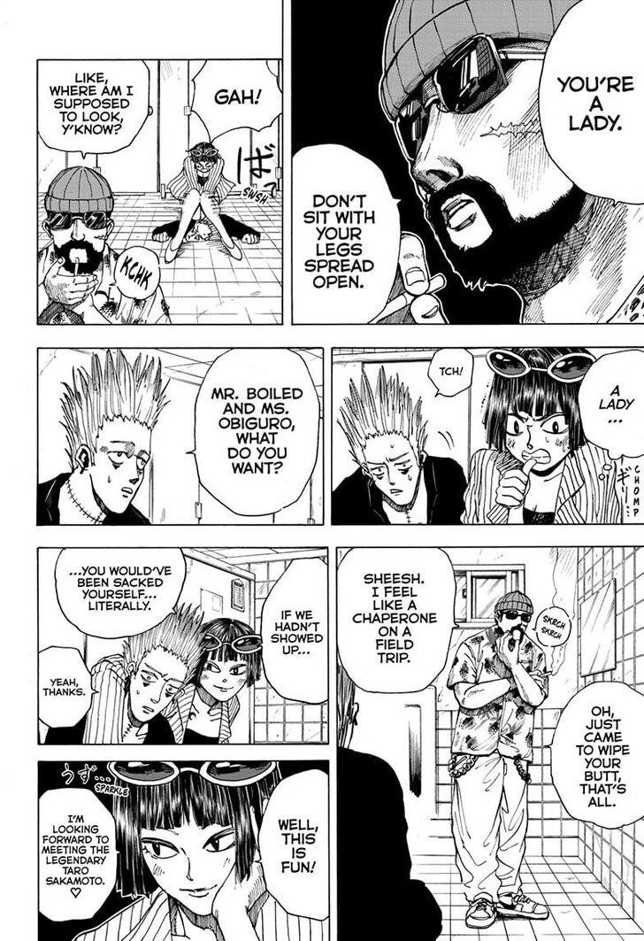 Sakamoto Days Chapter 9 page 14 - Chapter 9: Boiled and Obiguro
