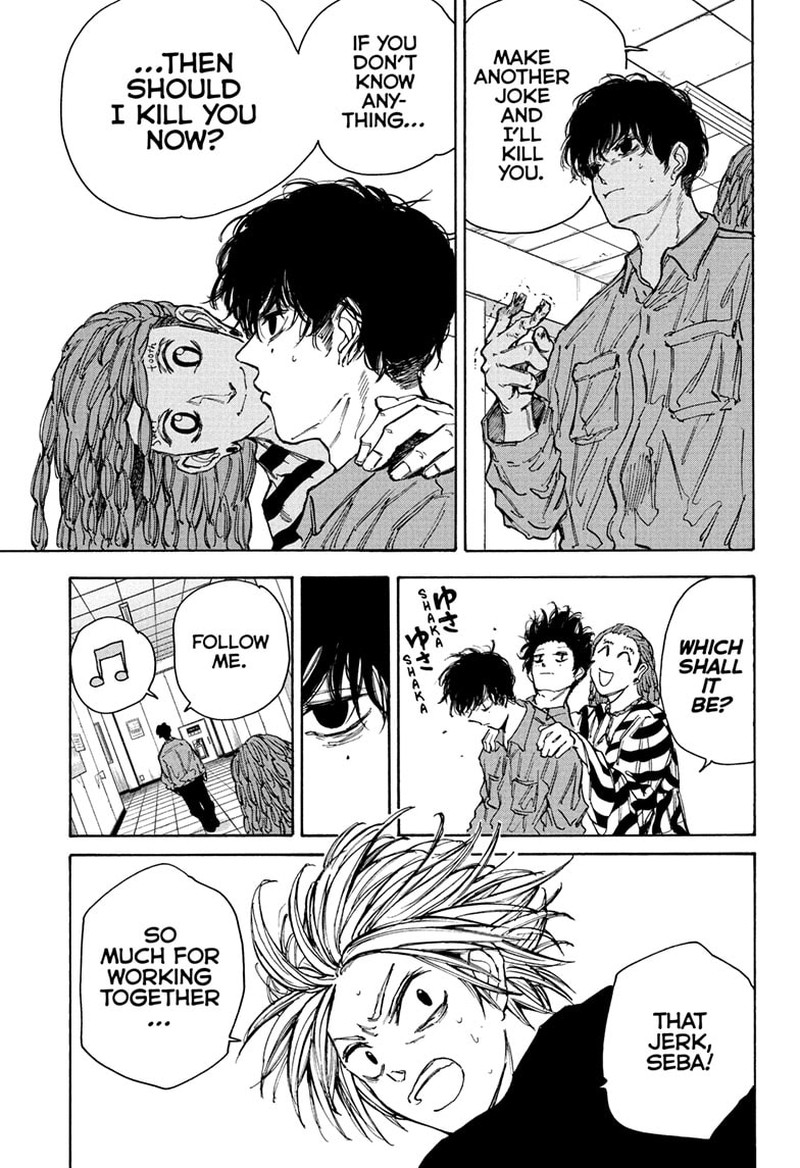Sakamoto Days Chapter 93 page 3 - Chapter 93: Rapport
