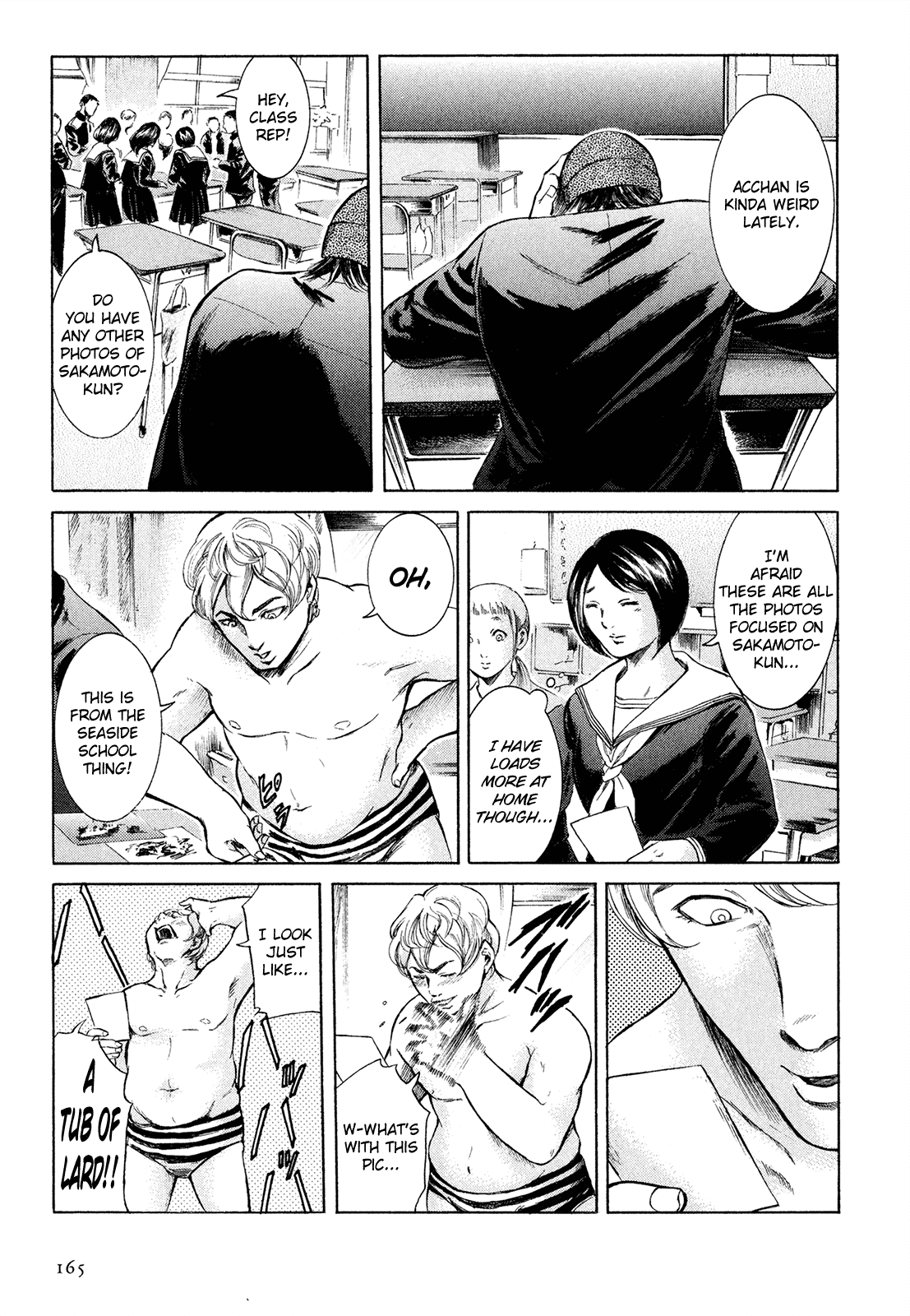 Sakamoto desu ga? Chapter 23 page 16 - Chapter 23: Memories of Class 1-2