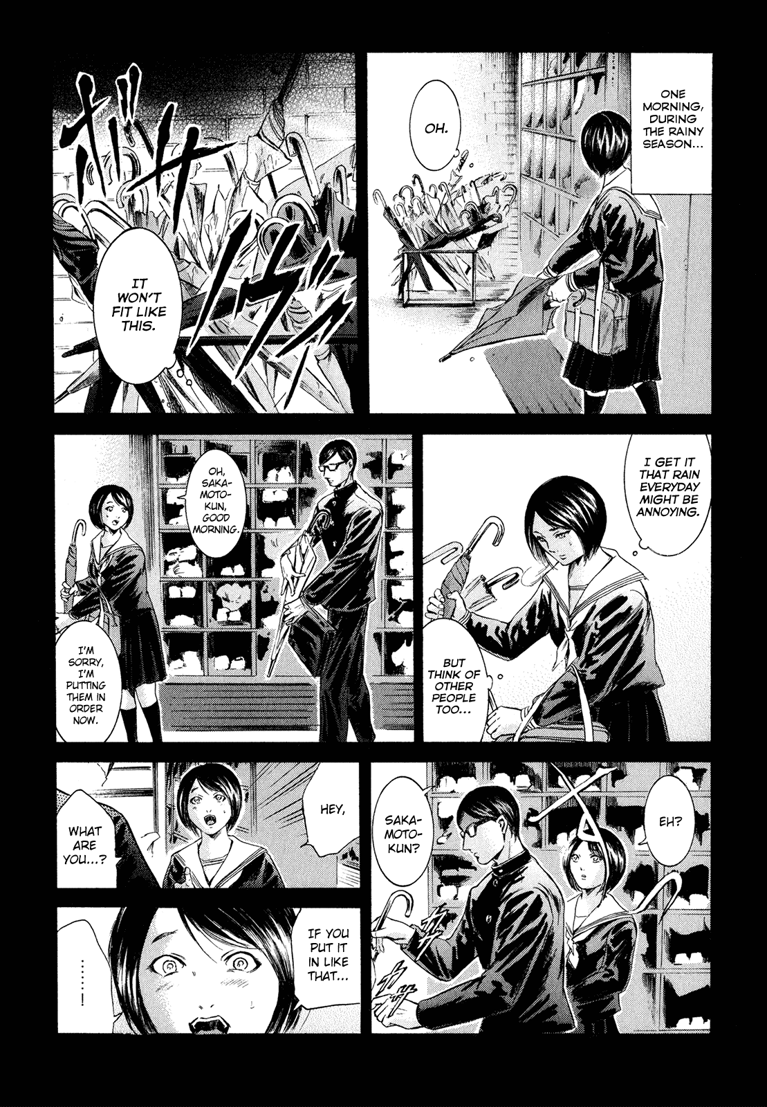 Sakamoto desu ga? Chapter 23 page 6 - Chapter 23: Memories of Class 1-2