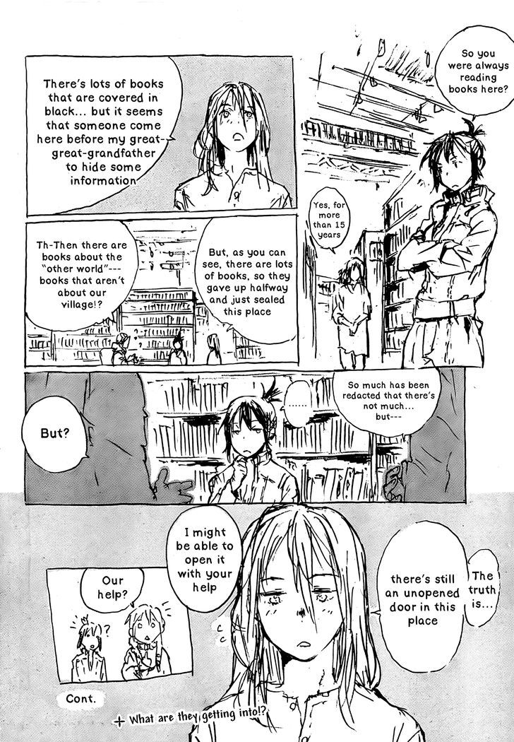 Sakasama no Patema: Another Side Chapter 2 page 21 - Chapter 2 : Door