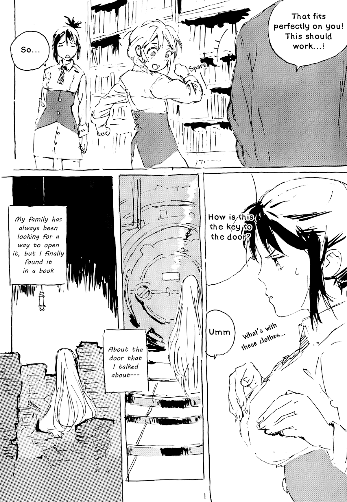 Sakasama no Patema: Another Side Chapter 3.2 page 3 - Chapter 3 v2 : Room