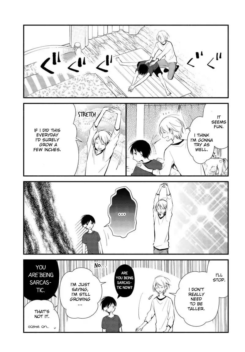 Sakazuki-san Chi no Gikyoudai Chapter 11 page 6 - Chapter 11: Height