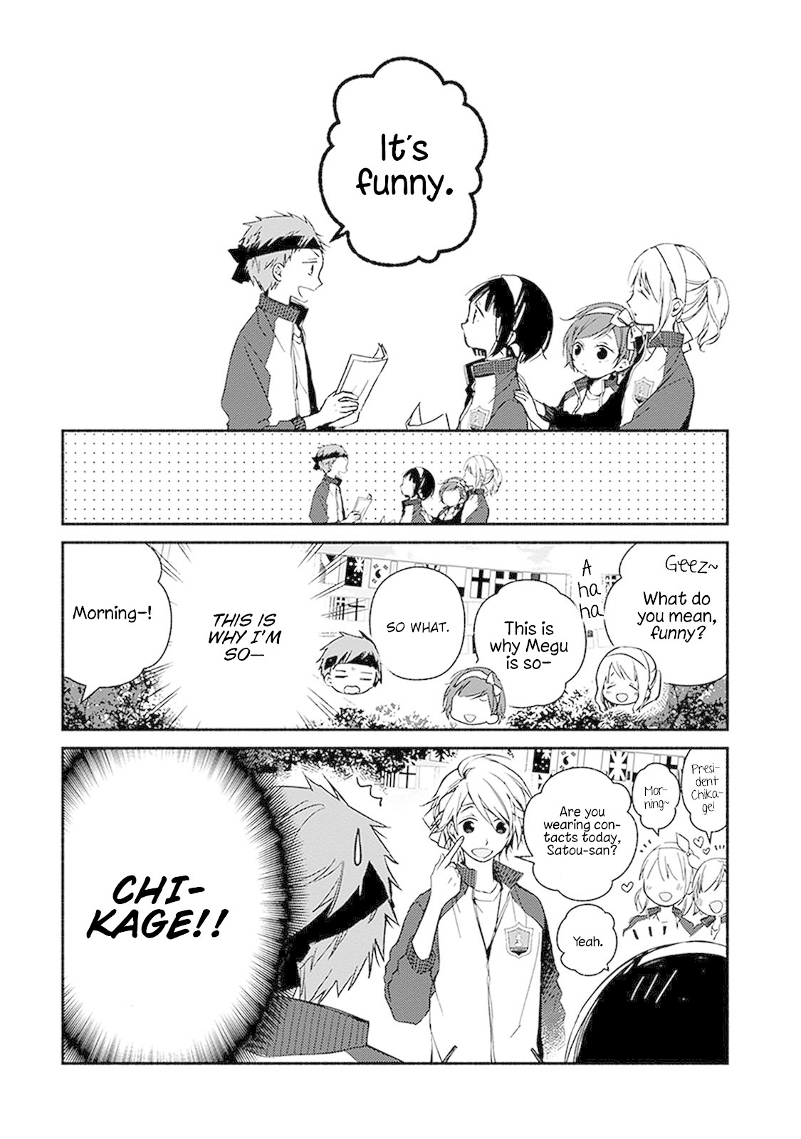 Sakazuki-san Chi no Gikyoudai Chapter 20 page 9 - Chapter 20: Sports Festival (1)