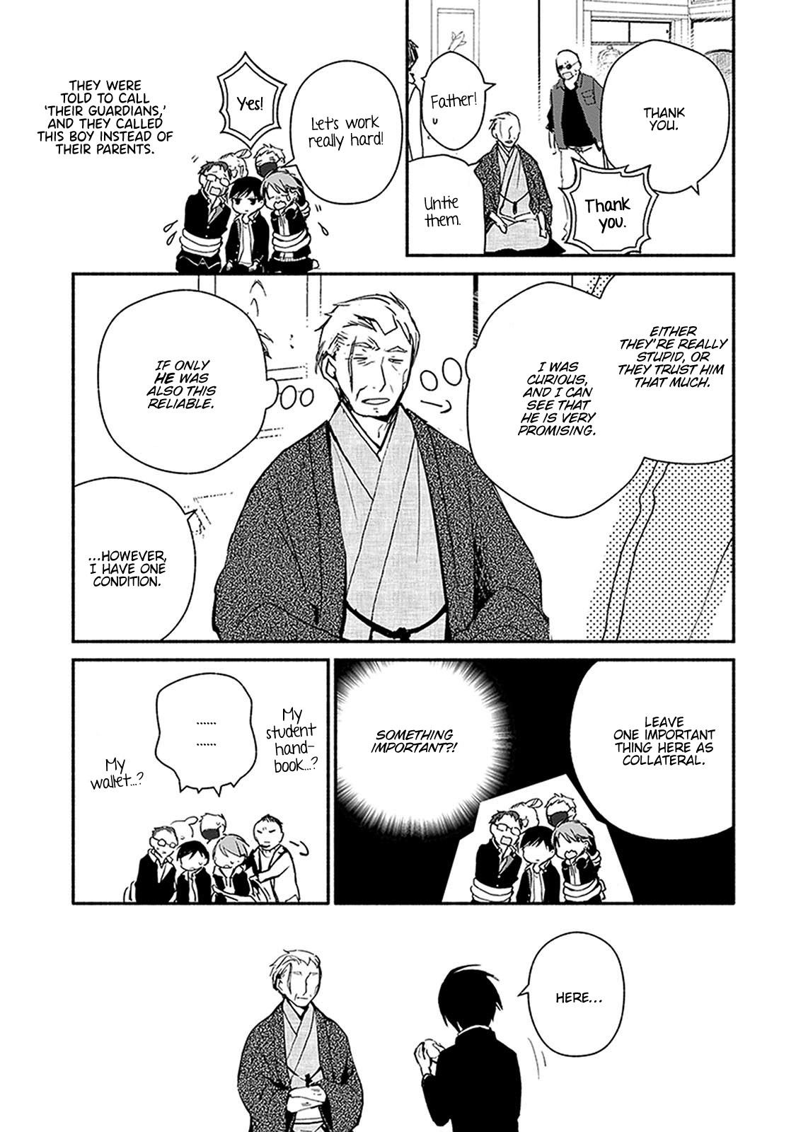 Sakazuki-san Chi no Gikyoudai Chapter 24 page 14 - Chapter 24: House of the Demon (1)