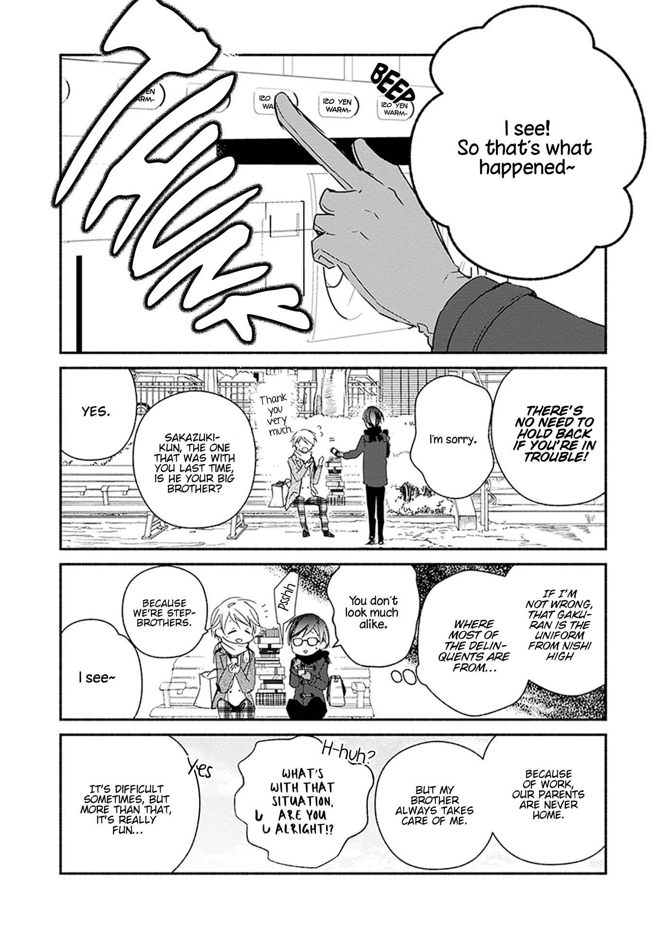 Sakazuki-san Chi no Gikyoudai Chapter 28 page 10 - Chapter 28: Valentine (1)