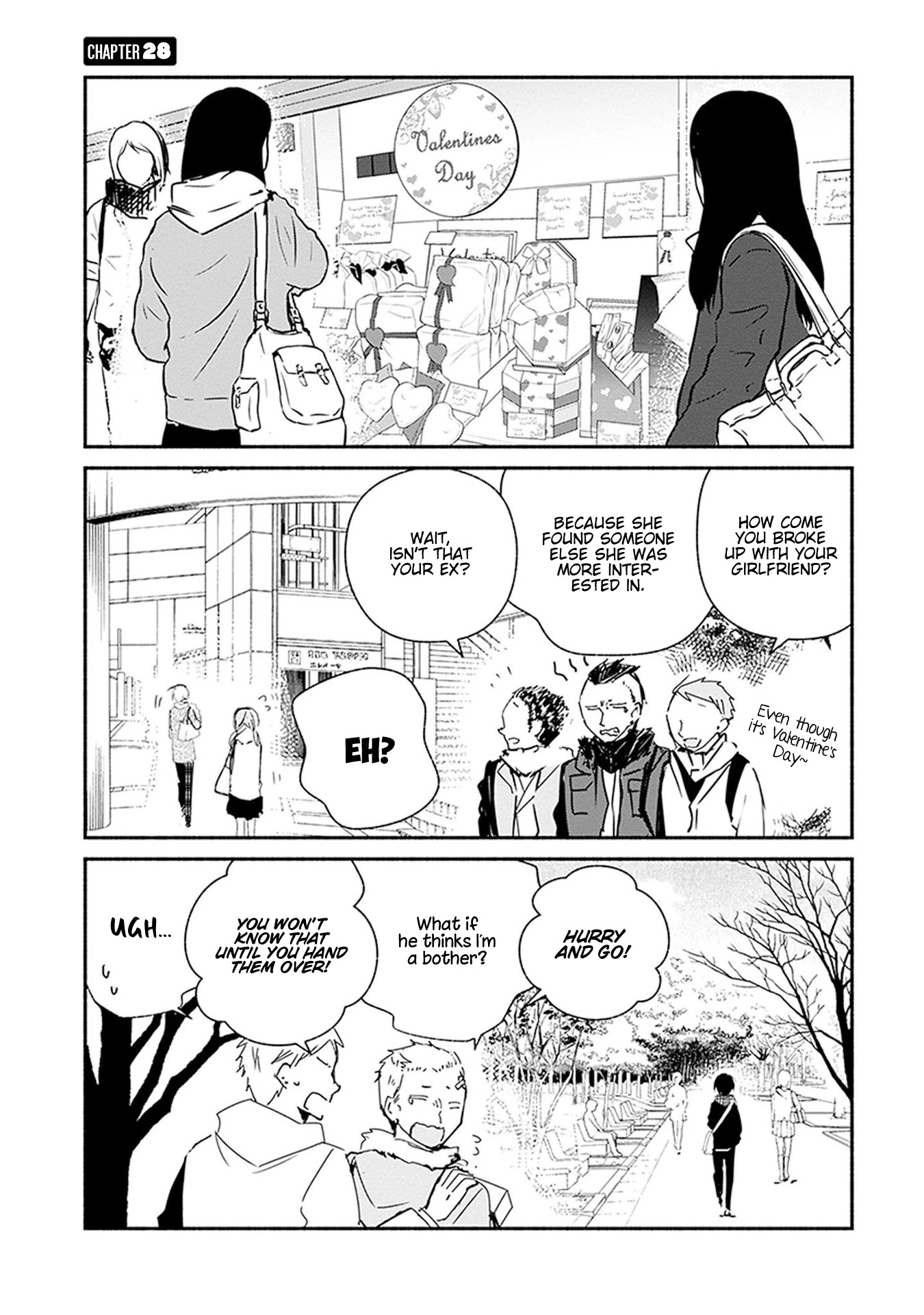 Sakazuki-san Chi no Gikyoudai Chapter 28 page 2 - Chapter 28: Valentine (1)