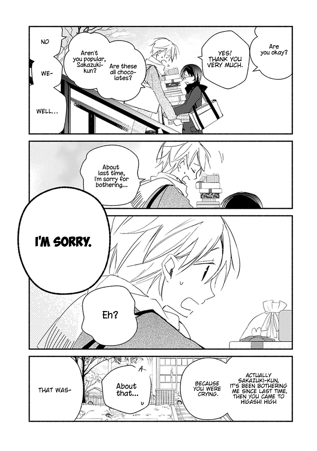 Sakazuki-san Chi no Gikyoudai Chapter 28 page 8 - Chapter 28: Valentine (1)