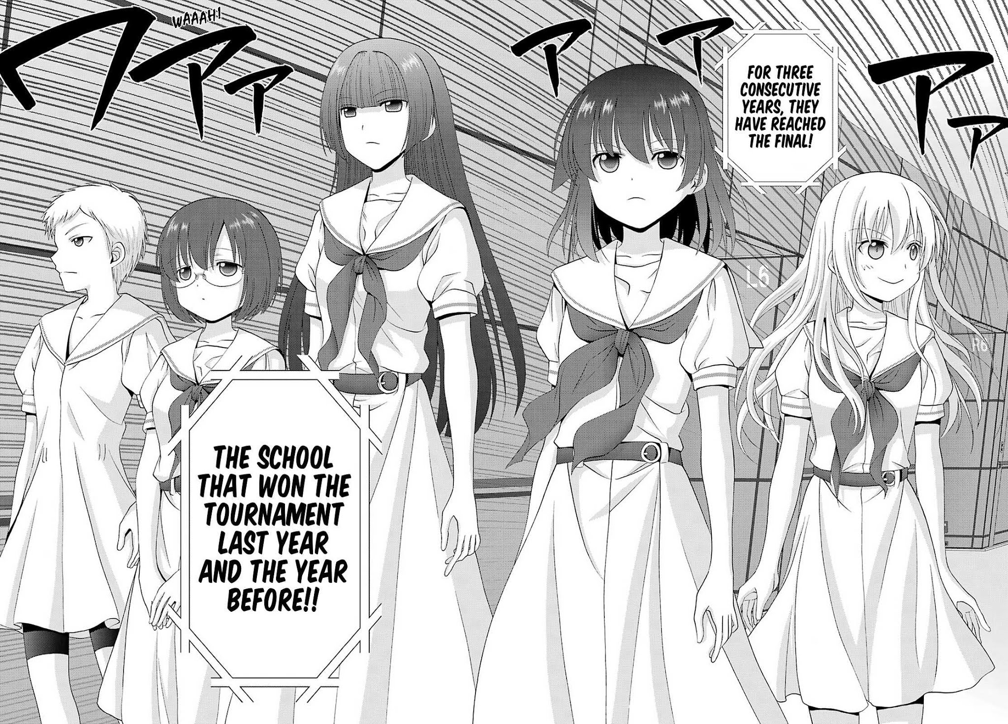 Saki: Achiga-hen - episode of side-A - new series Chapter 22 page 18 - Chapter 22: Entrance
