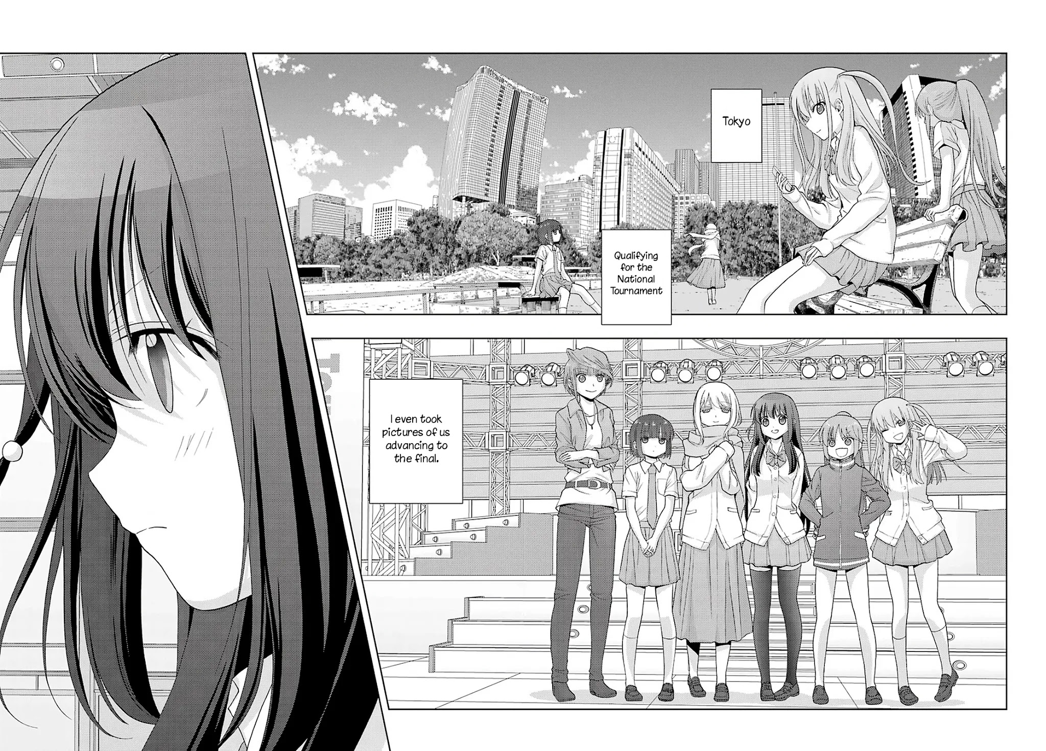Saki: Achiga-hen - episode of side-A - new series Chapter 28 page 13 - Chapter 28: Pictures