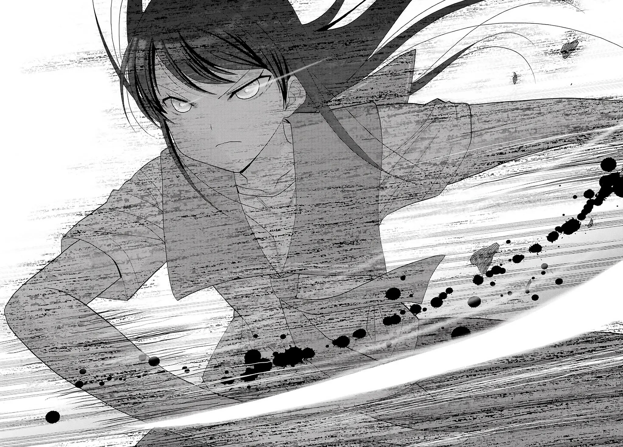 Saki: Achiga-hen - episode of side-A - new series Chapter 33 page 14 - Chapter 33: Slash Attack