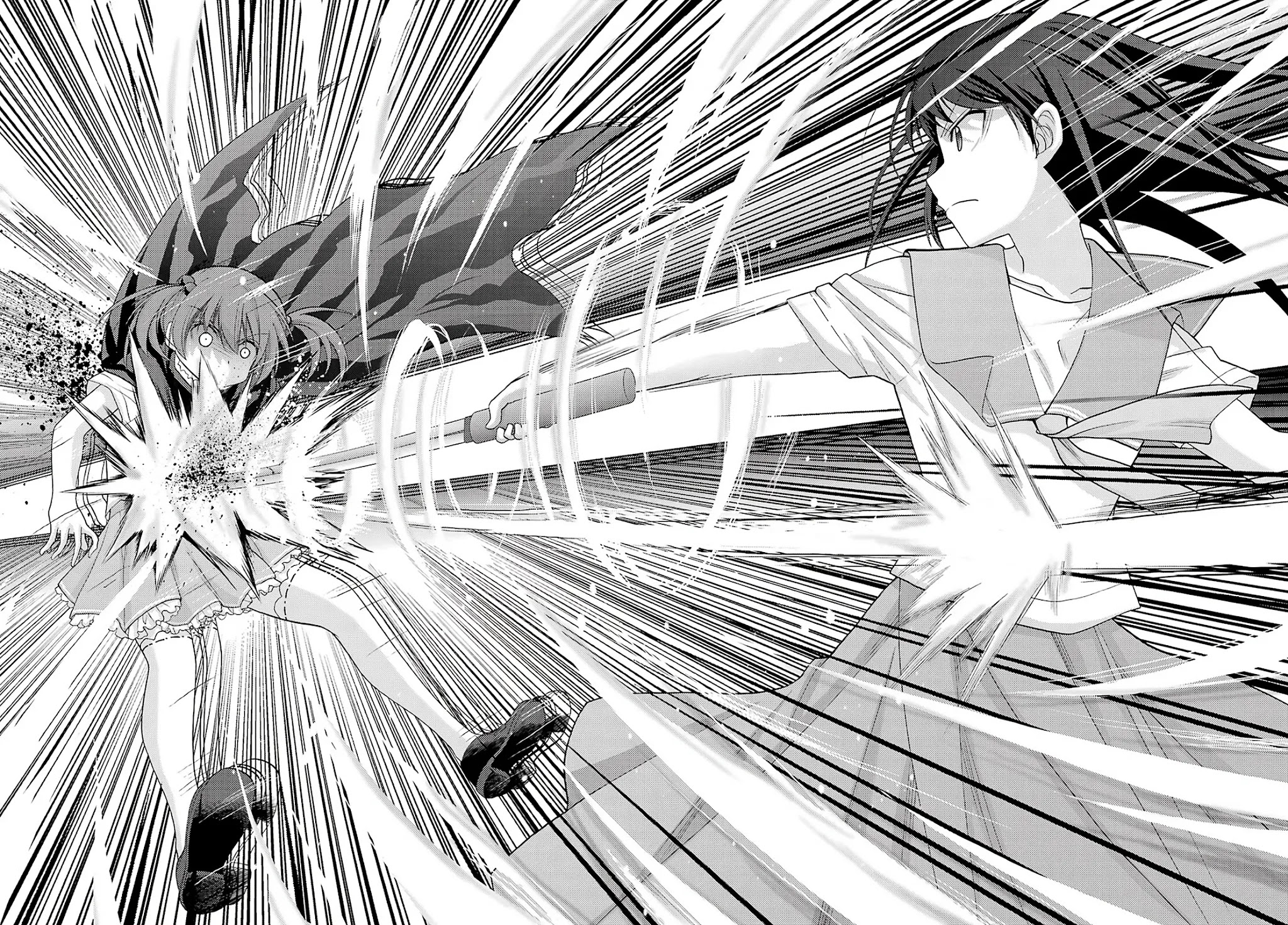 Saki: Achiga-hen - episode of side-A - new series Chapter 33 page 9 - Chapter 33: Slash Attack