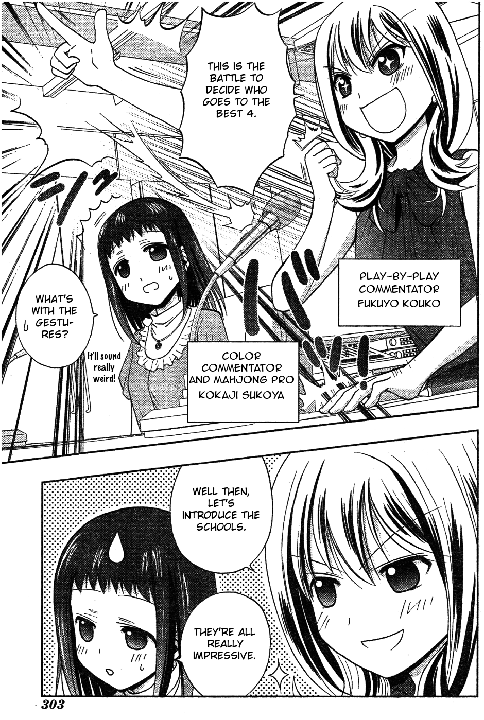 Saki: Achiga-hen episode of side-A Chapter 7 page 45 - Chapter 7: Training