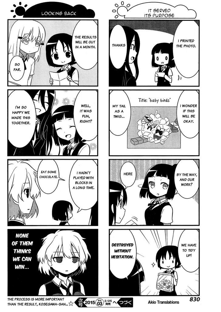 Saki-Biyori - Otona no Maki Chapter 34 page 8 - Chapter 34 : Miyamori's Story 3