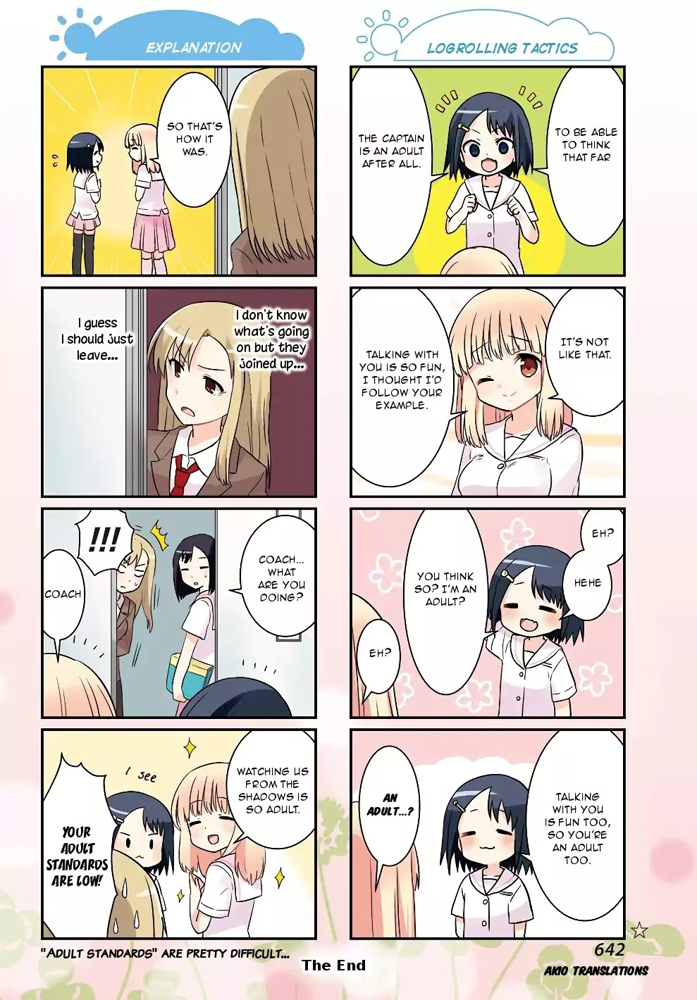 Saki-Biyori - Otona no Maki Chapter 76 page 8 - Chapter 76: Kazekoshi's Story 8 [End]