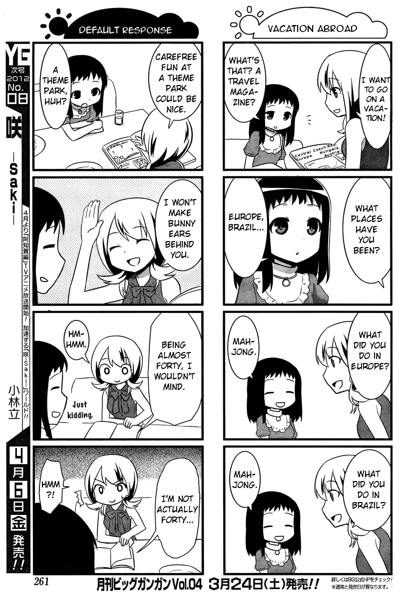 Saki Biyori Chapter 17.2 page 4 - Chapter 17 v2 : Adults' Story 3