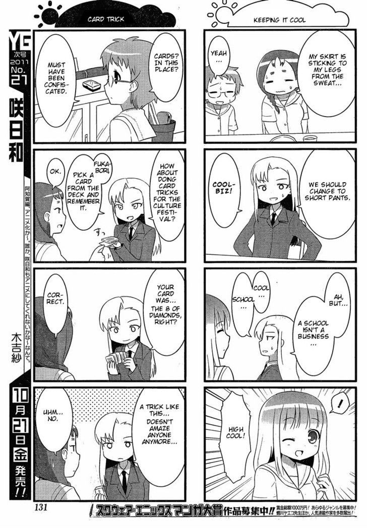 Saki Biyori Chapter 7 page 7 - Chapter 7