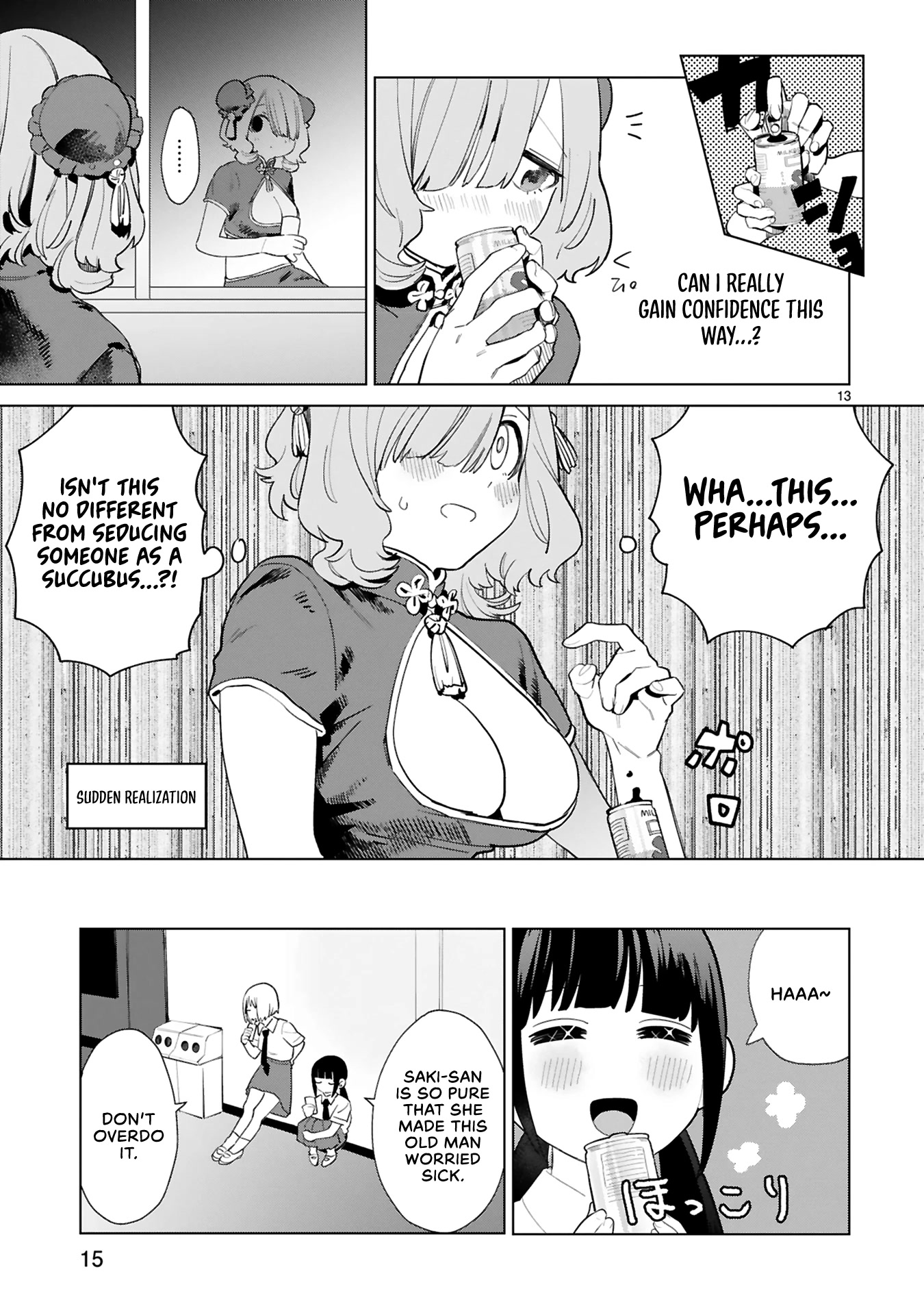 Saki-chan Is a Succubus's Child Chapter 1 page 18 - Chapter 1