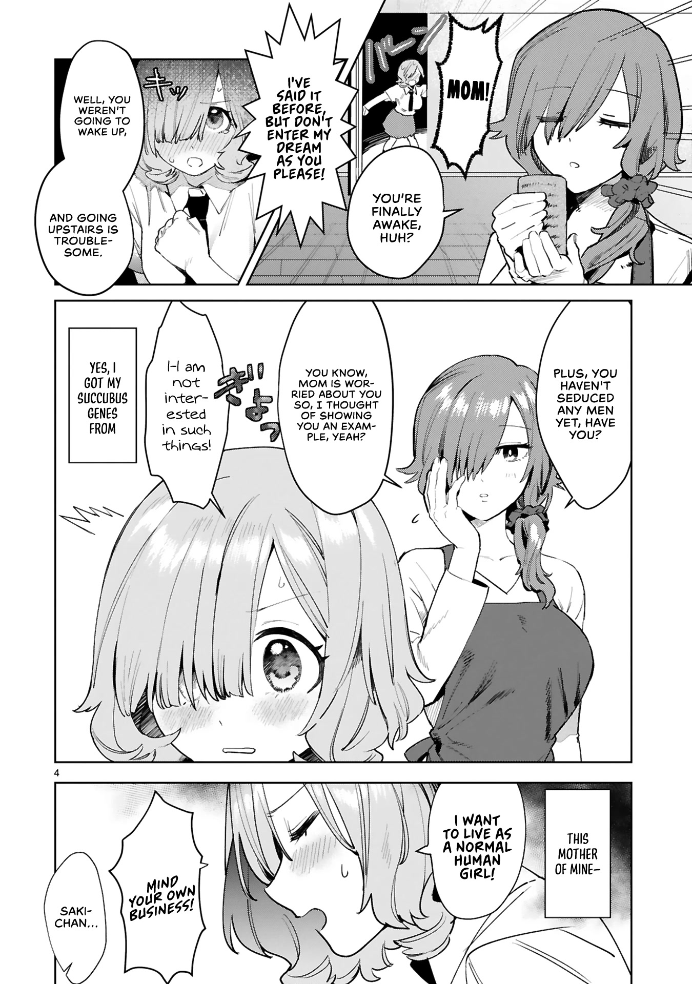 Saki-chan Is a Succubus's Child Chapter 1 page 9 - Chapter 1