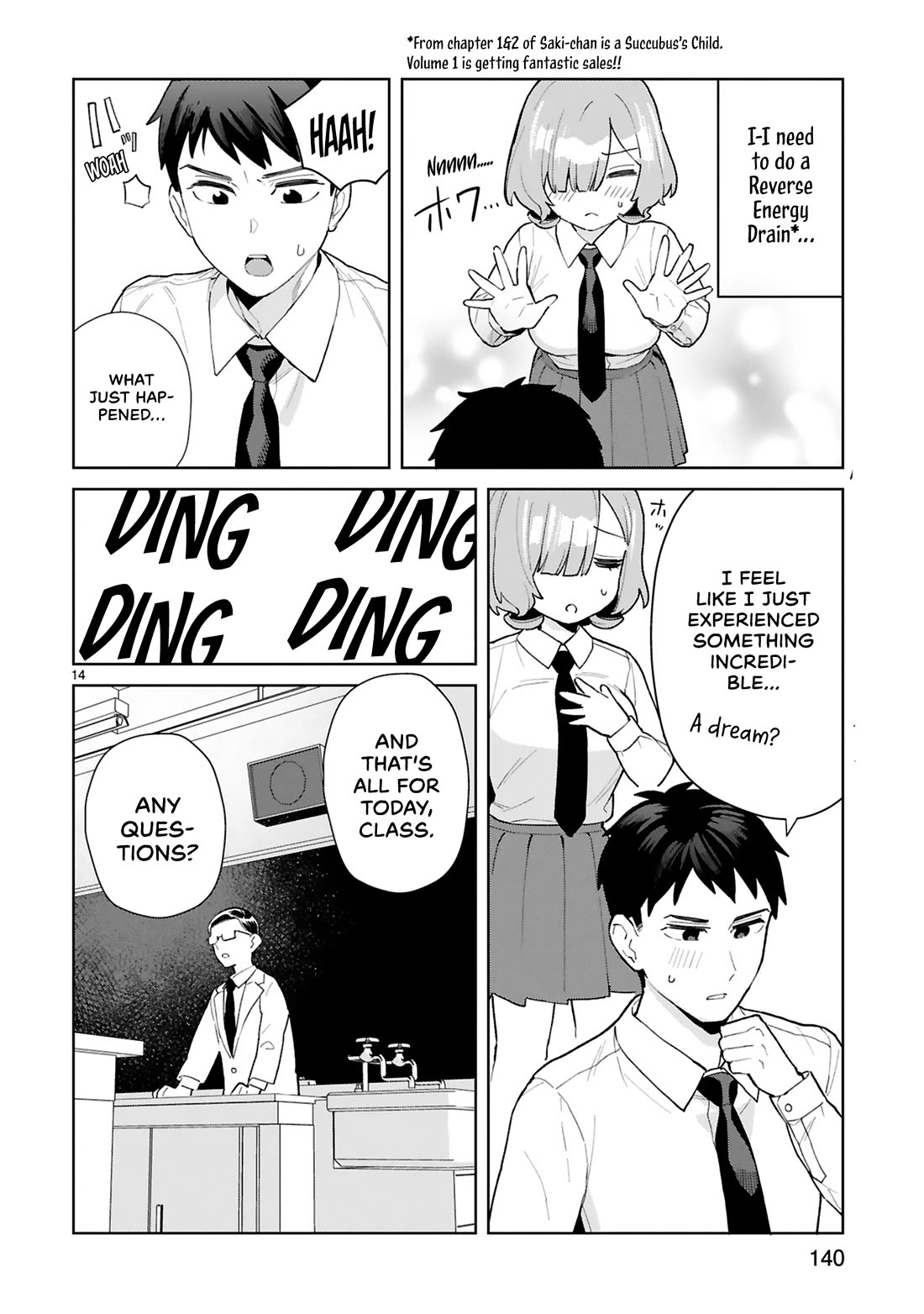 Saki-chan Is a Succubus's Child Chapter 10.5 page 15 - Chapter 10.5: Volume 2 Extra
