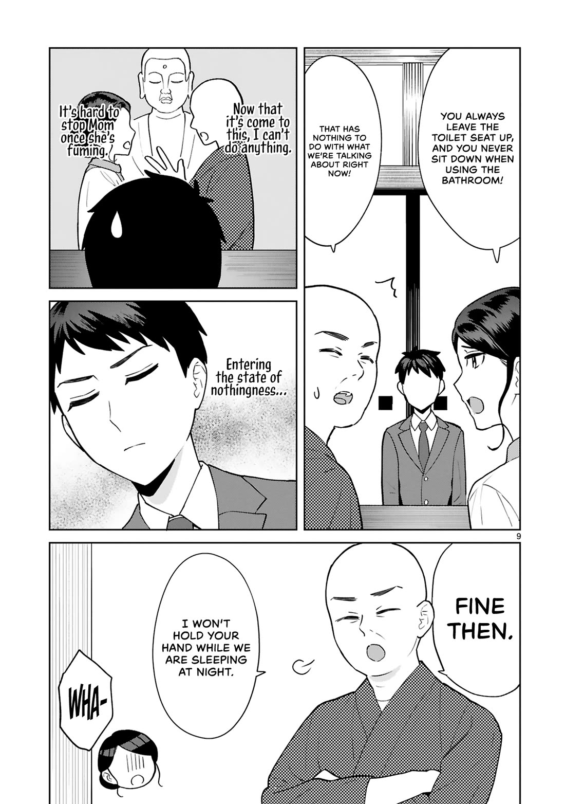 Saki-chan Is a Succubus's Child Chapter 12 page 10 - Chapter 12: Wham on Buddha
