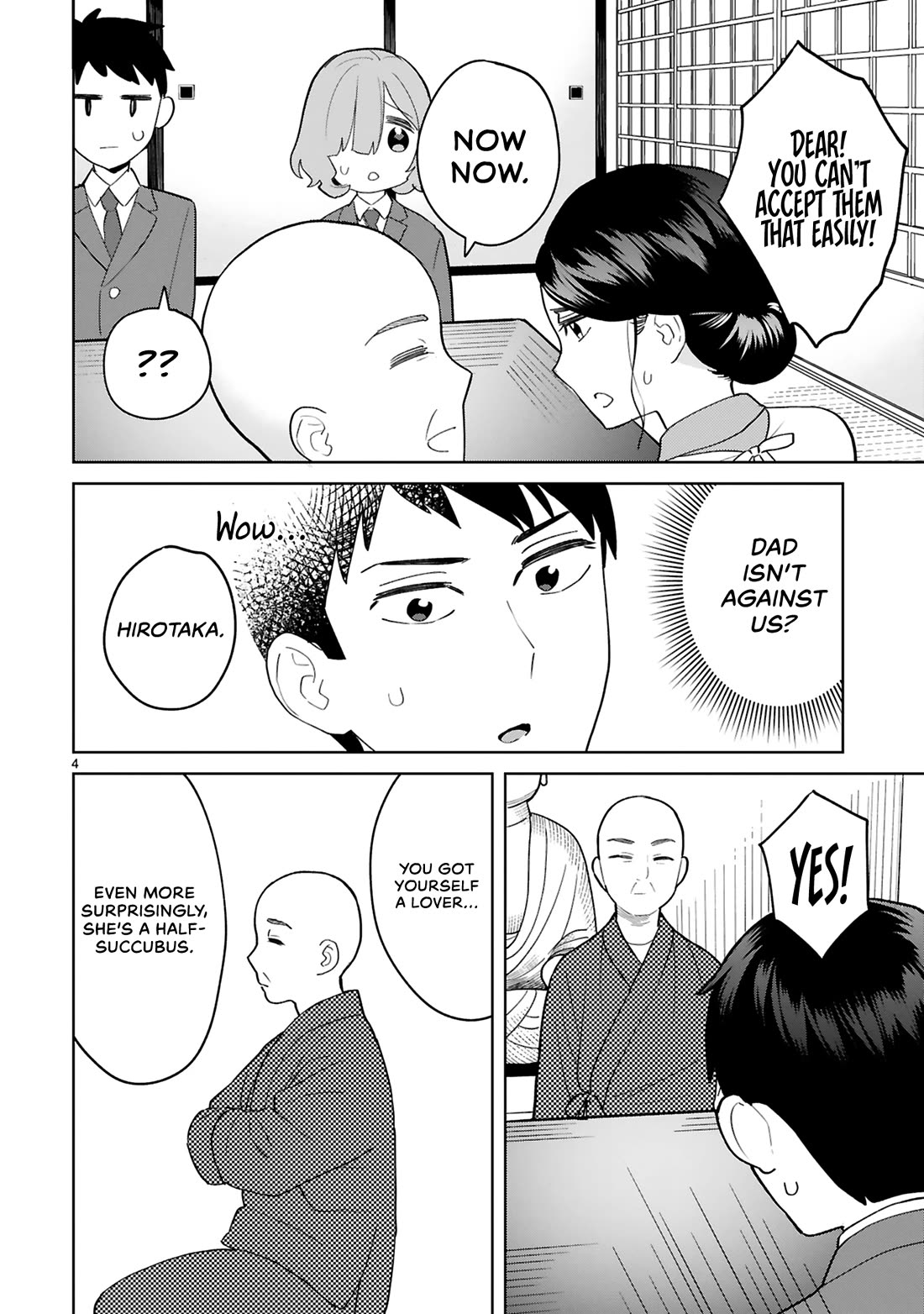 Saki-chan Is a Succubus's Child Chapter 12 page 5 - Chapter 12: Wham on Buddha