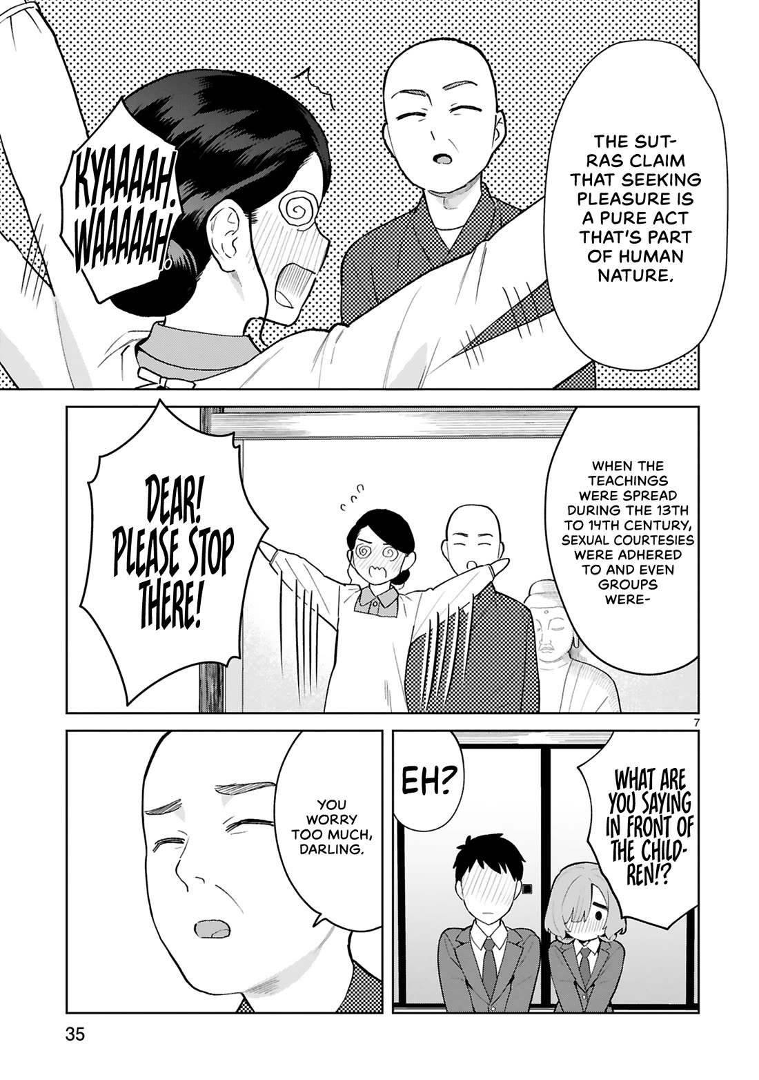 Saki-chan Is a Succubus's Child Chapter 12 page 8 - Chapter 12: Wham on Buddha