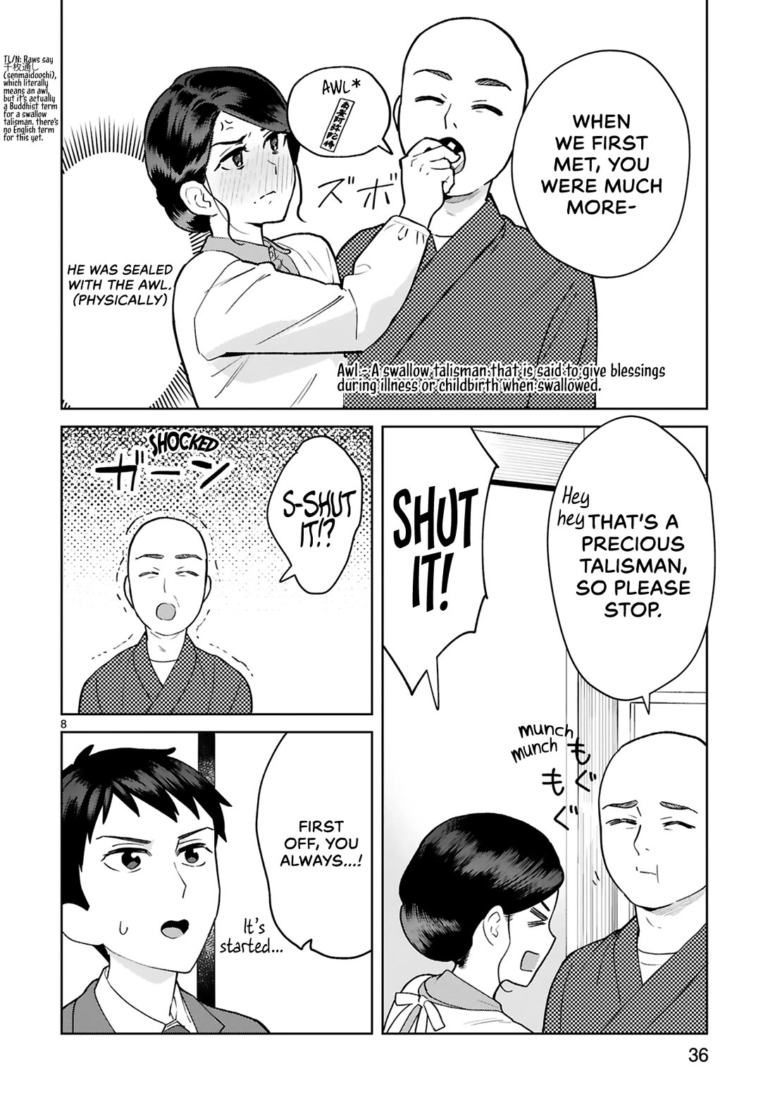 Saki-chan Is a Succubus's Child Chapter 12 page 9 - Chapter 12: Wham on Buddha