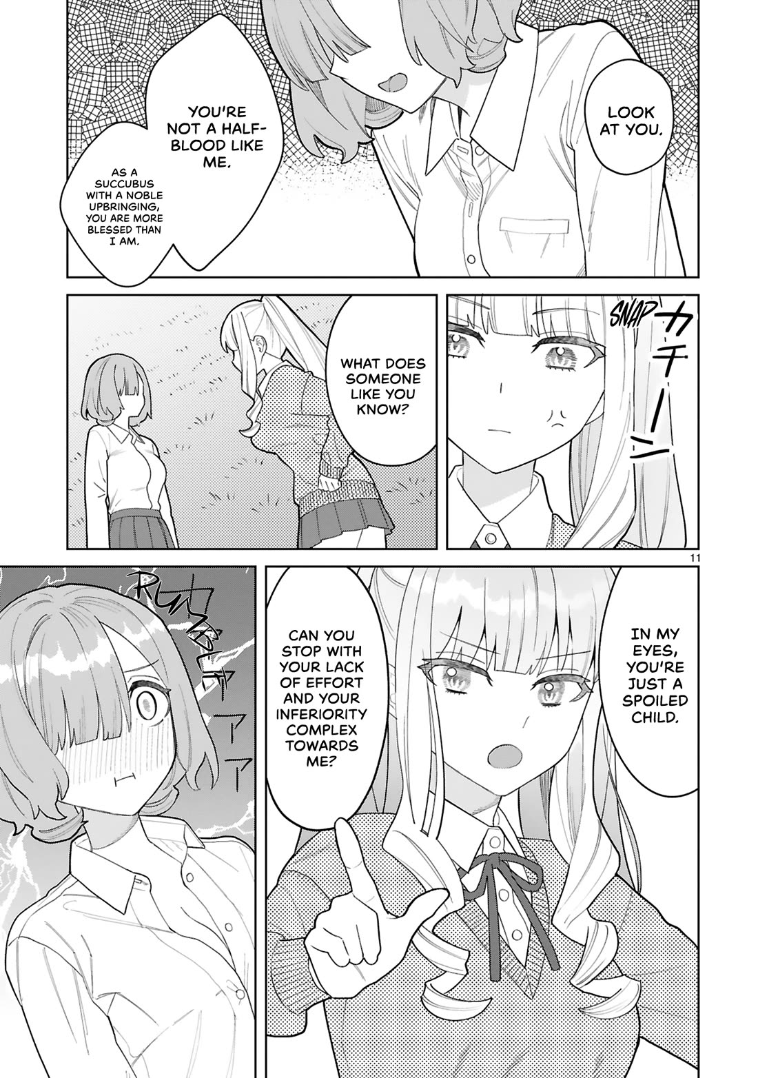Saki-chan Is a Succubus's Child Chapter 13 page 13 - Chapter 13: Full Bloom Buster