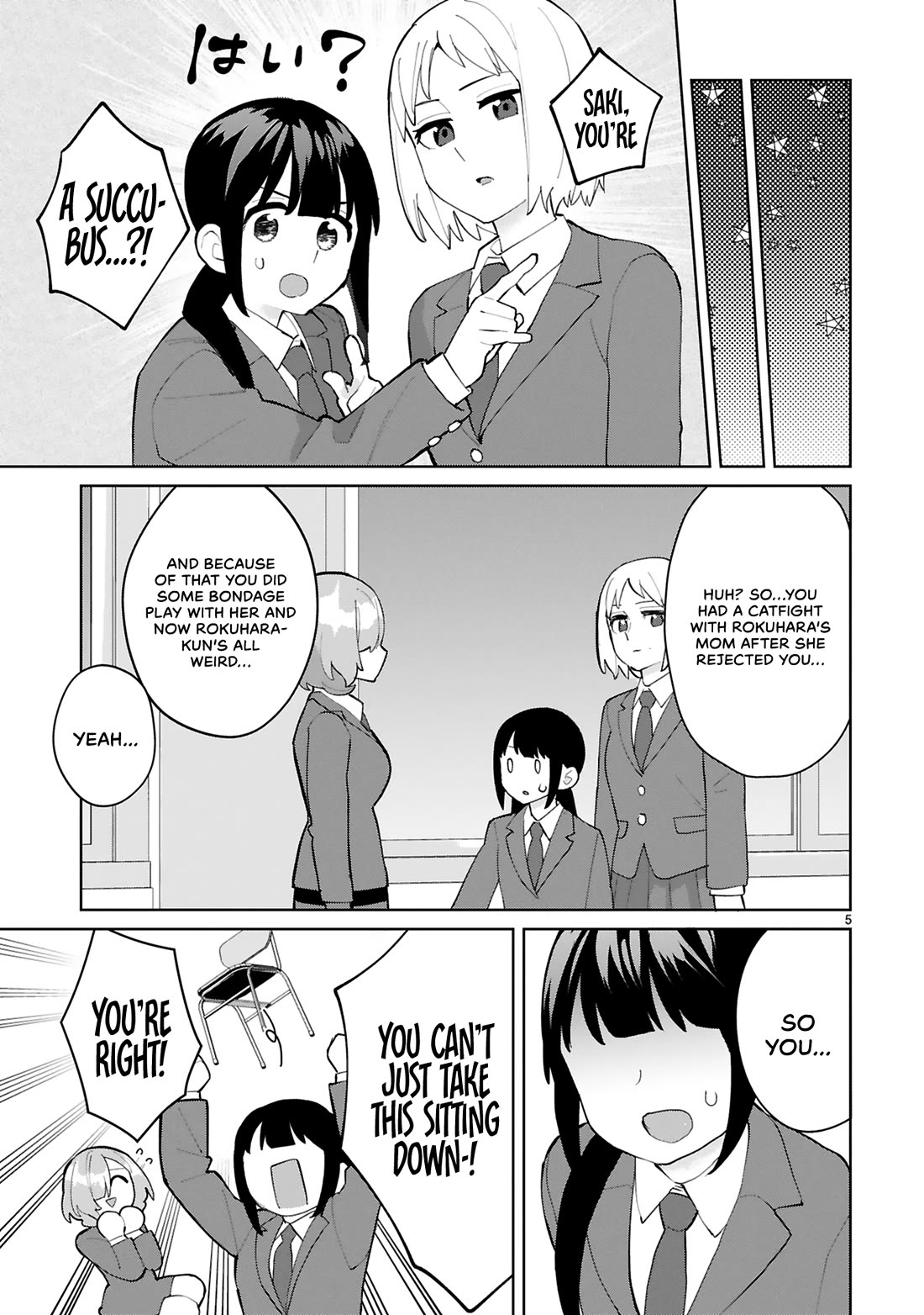 Saki-chan Is a Succubus's Child Chapter 15 page 6 - Chapter 15: Saki-chan is a Succubus’s Child