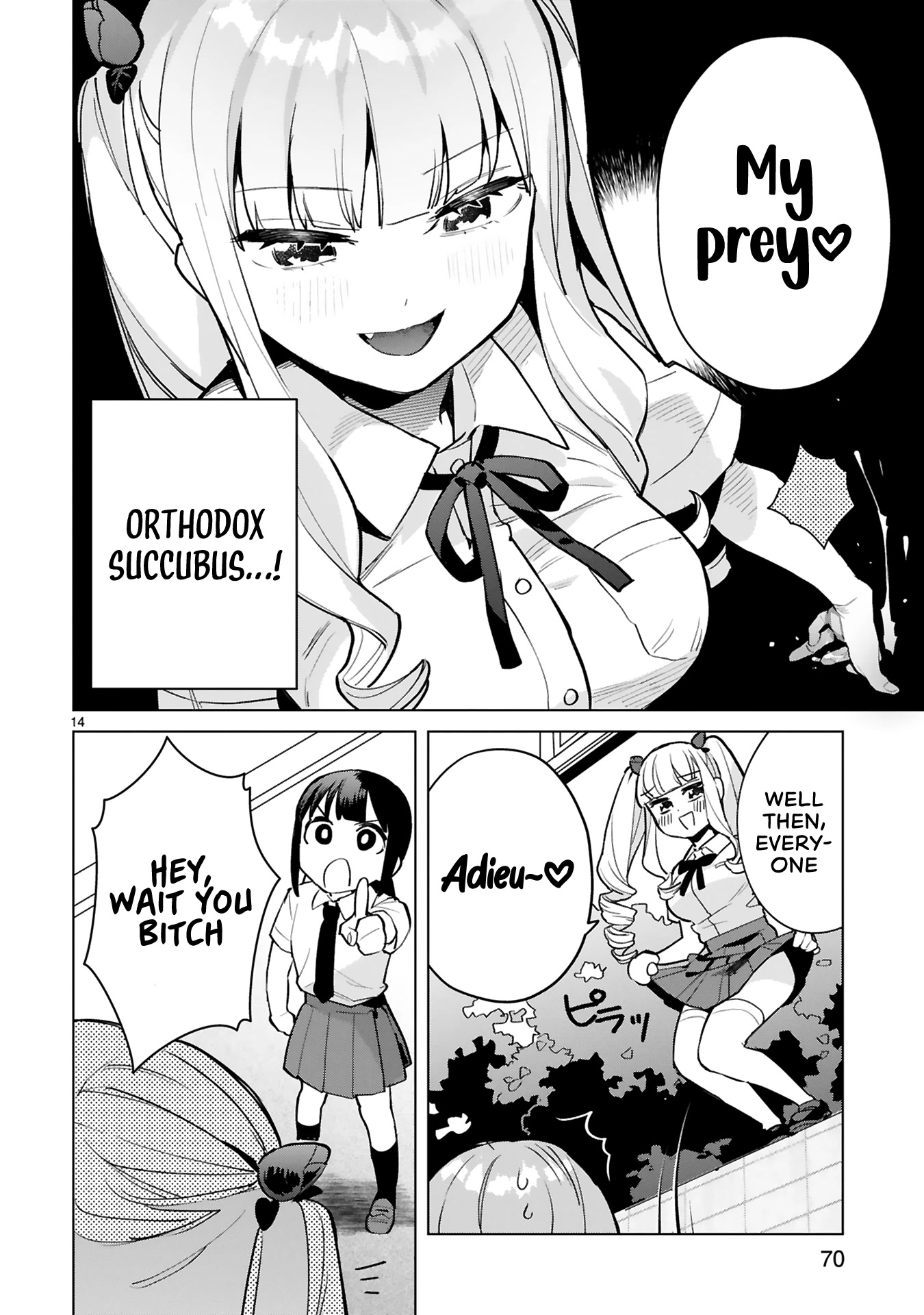 Saki-chan Is a Succubus's Child Chapter 3 page 14 - Chapter 3