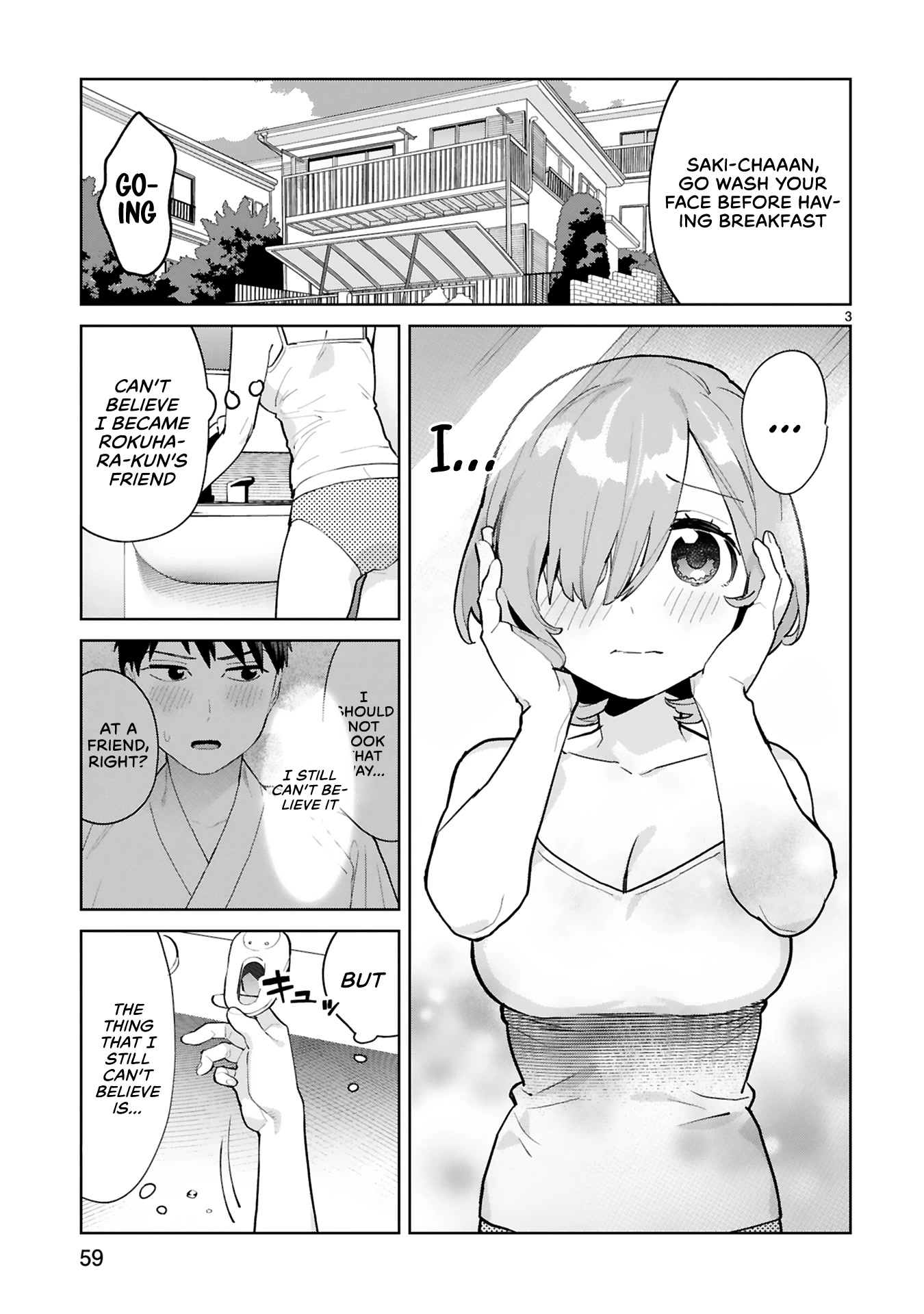 Saki-chan Is a Succubus's Child Chapter 3 page 3 - Chapter 3