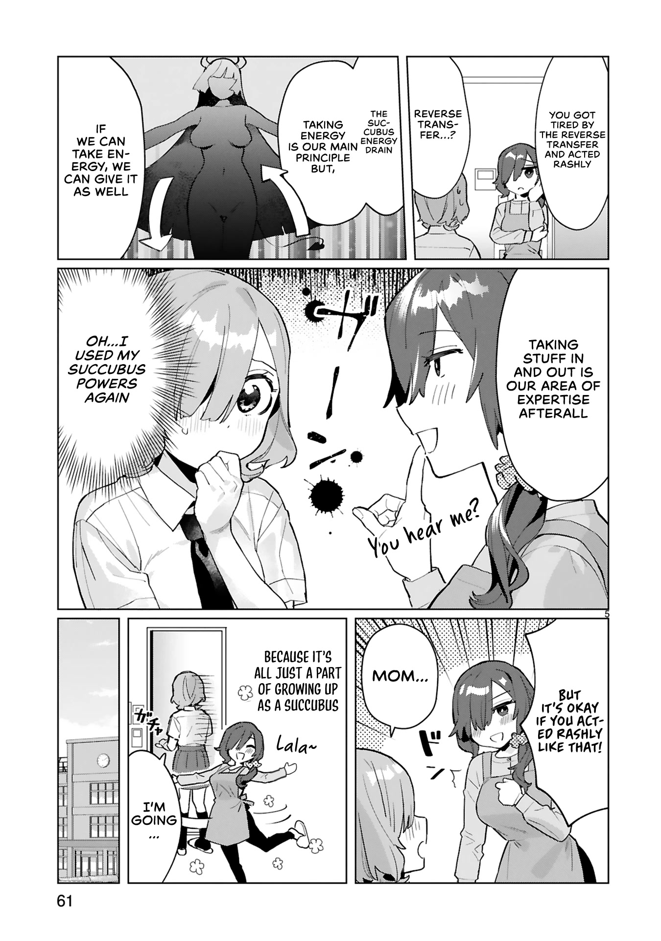 Saki-chan Is a Succubus's Child Chapter 3 page 5 - Chapter 3