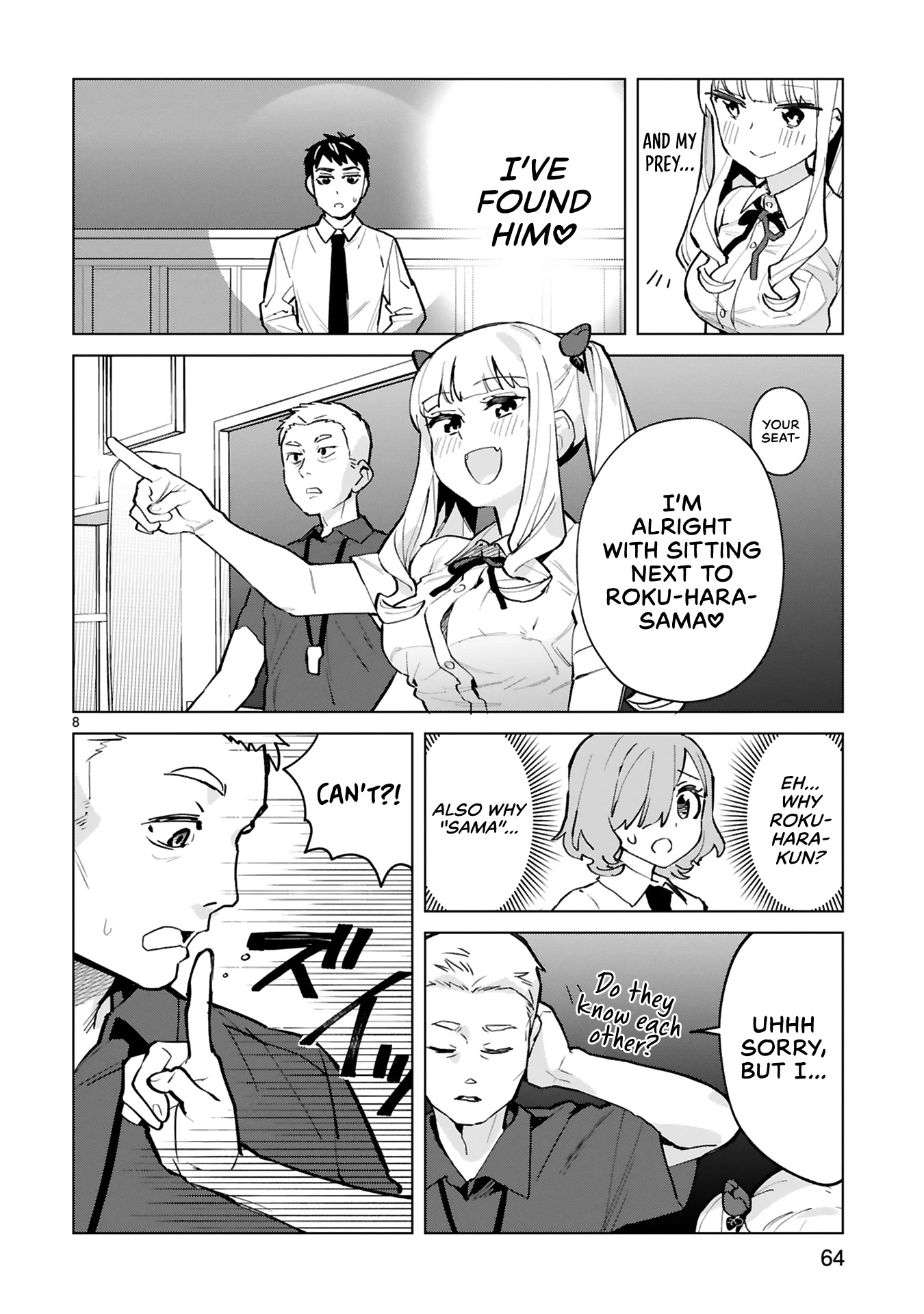 Saki-chan Is a Succubus's Child Chapter 3 page 8 - Chapter 3