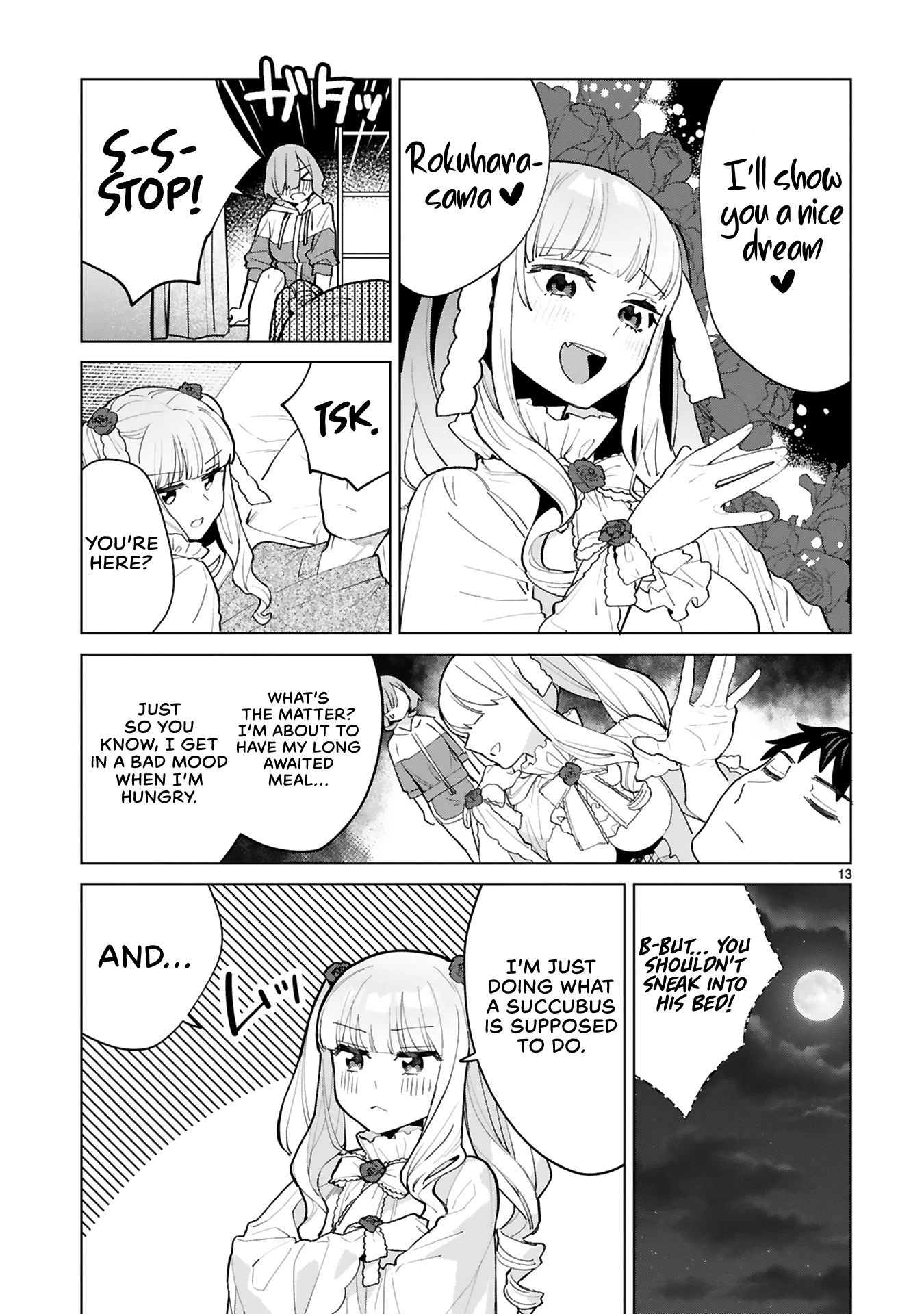Saki-chan Is a Succubus's Child Chapter 4 page 12 - Chapter 4