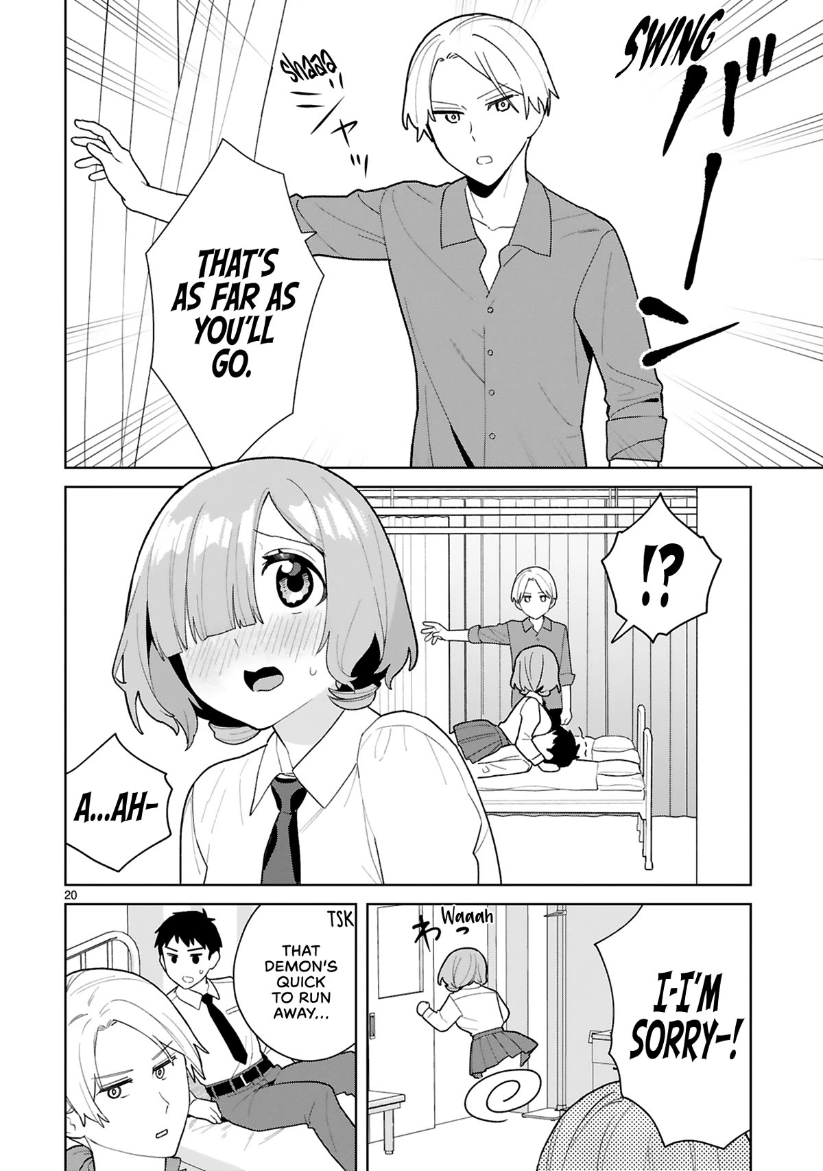 Saki-chan Is a Succubus's Child Chapter 7 page 21 - Chapter 7: The School Infirmary Turns into the Temple of Worldly Desire