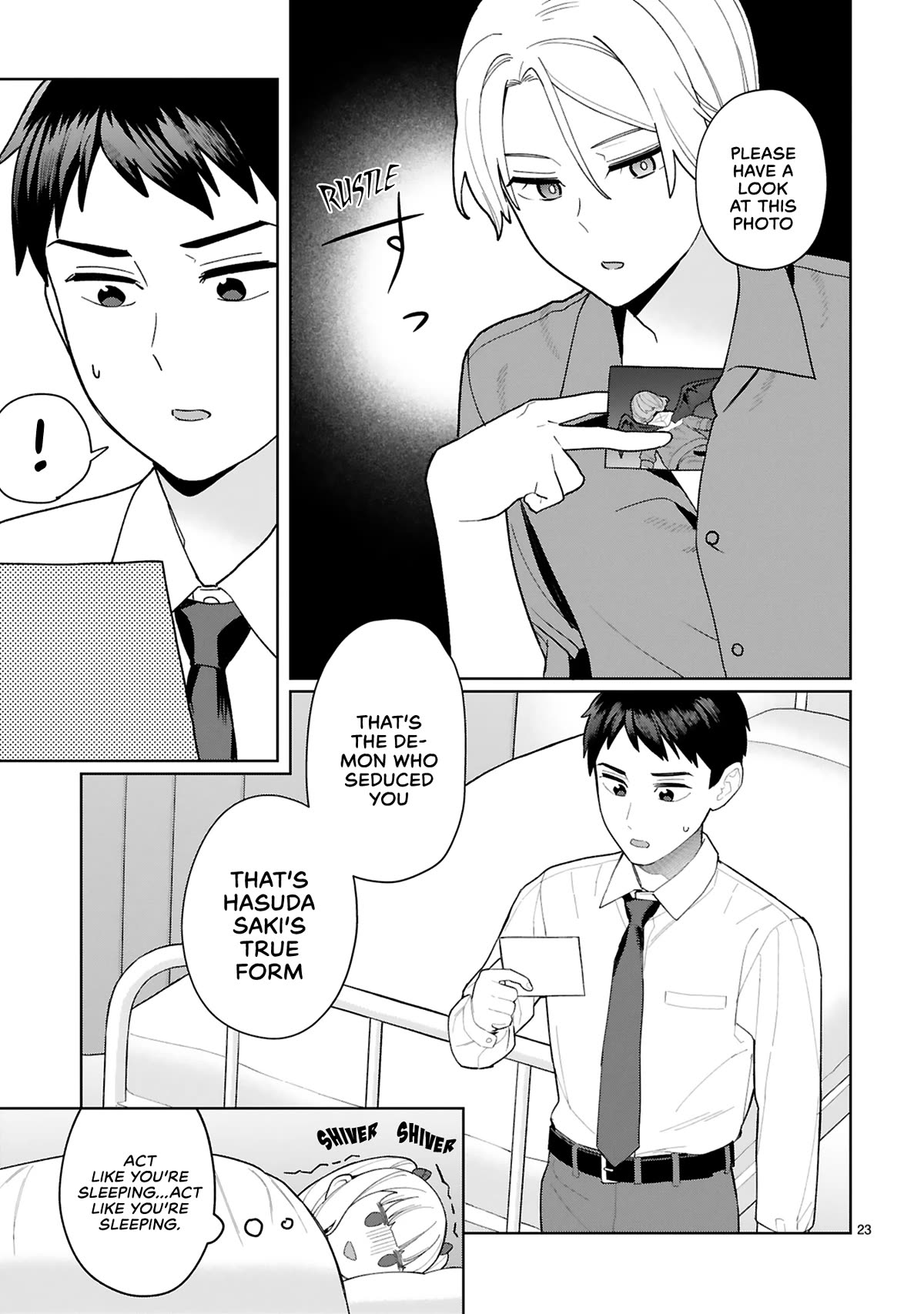 Saki-chan Is a Succubus's Child Chapter 7 page 24 - Chapter 7: The School Infirmary Turns into the Temple of Worldly Desire