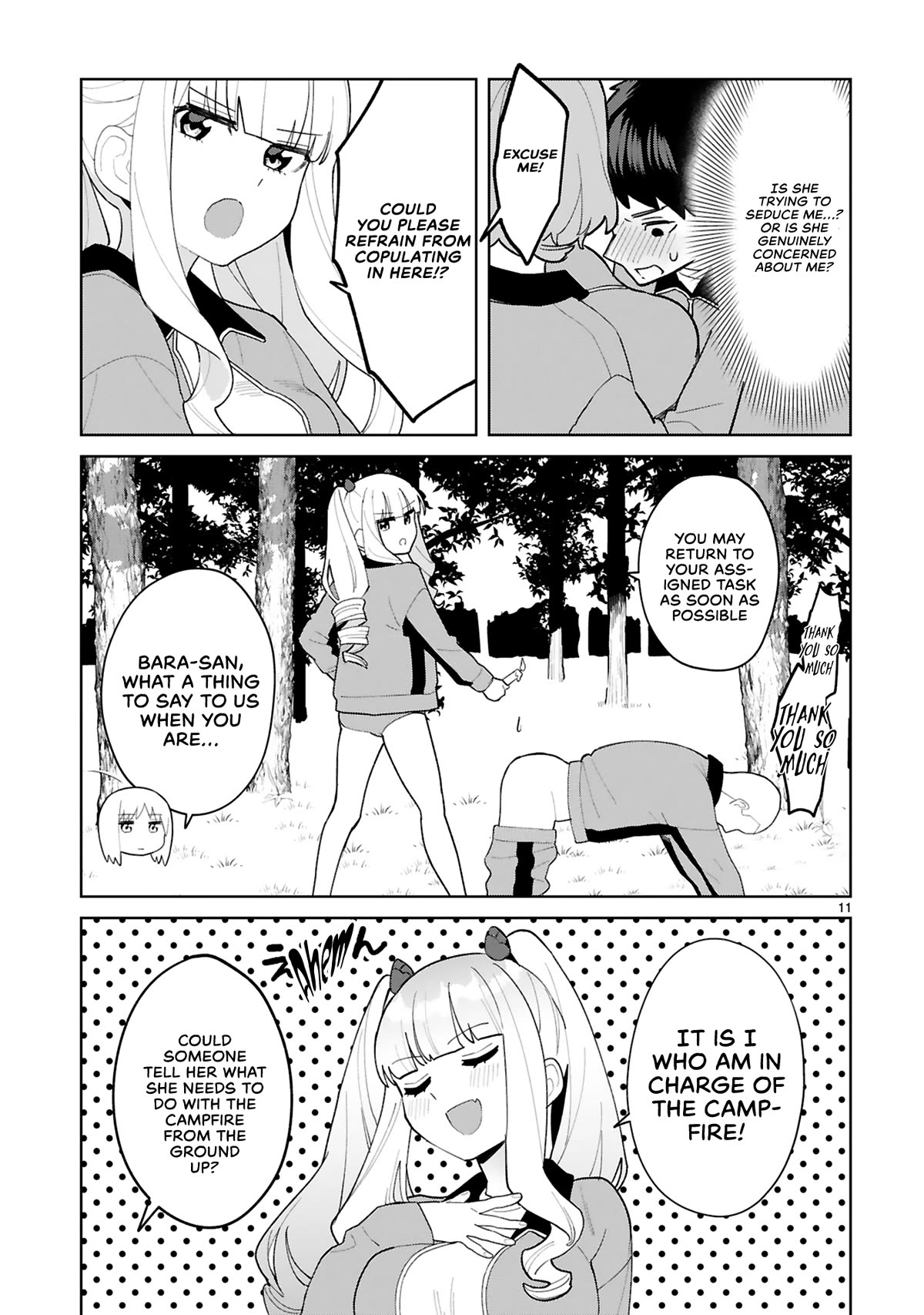 Saki-chan Is a Succubus's Child Chapter 8 page 12 - Chapter 8: Lewd Hypnosis Lilith