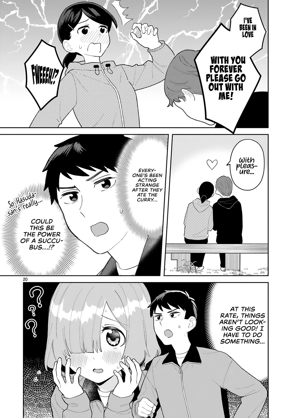 Saki-chan Is a Succubus's Child Chapter 8 page 21 - Chapter 8: Lewd Hypnosis Lilith