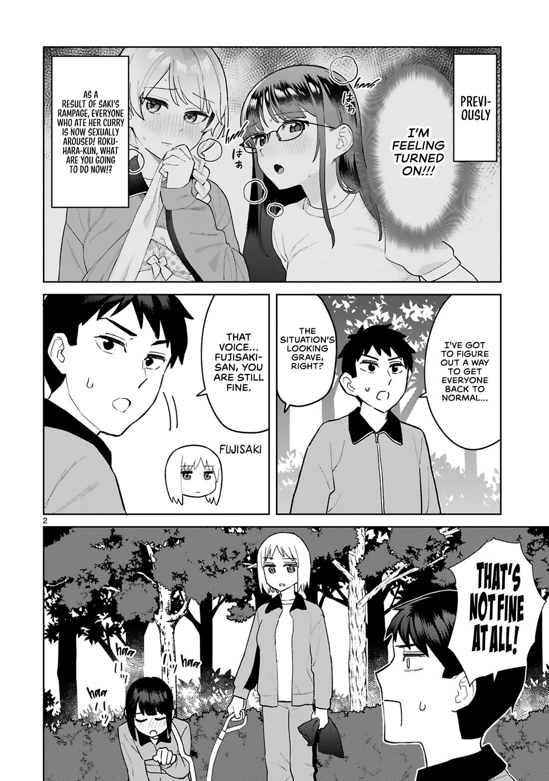 Saki-chan Is a Succubus's Child Chapter 9 page 3 - Chapter 9: Debauchery Carnival