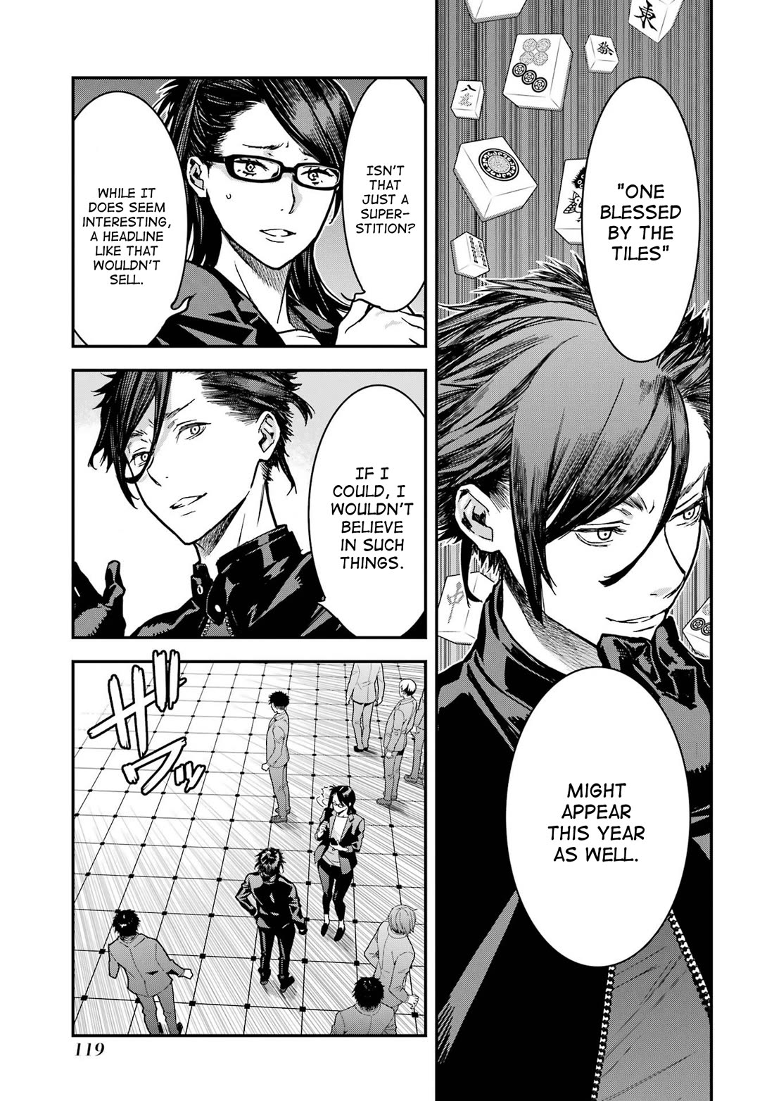 Saki re: King's Tile Draw Chapter 10 page 13 - Chapter 10: Opening/Enemy Encounter