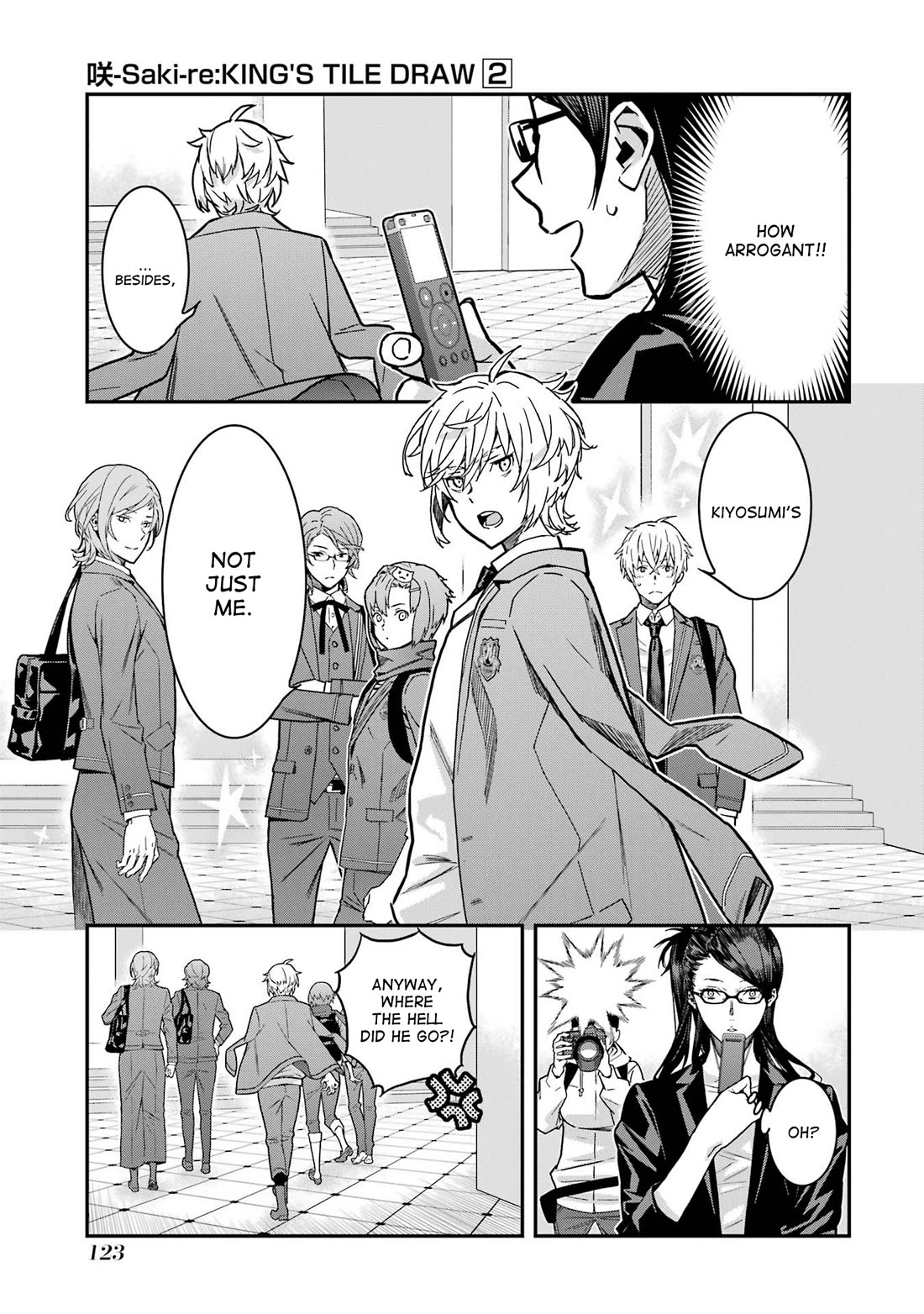 Saki re: King's Tile Draw Chapter 10 page 17 - Chapter 10: Opening/Enemy Encounter