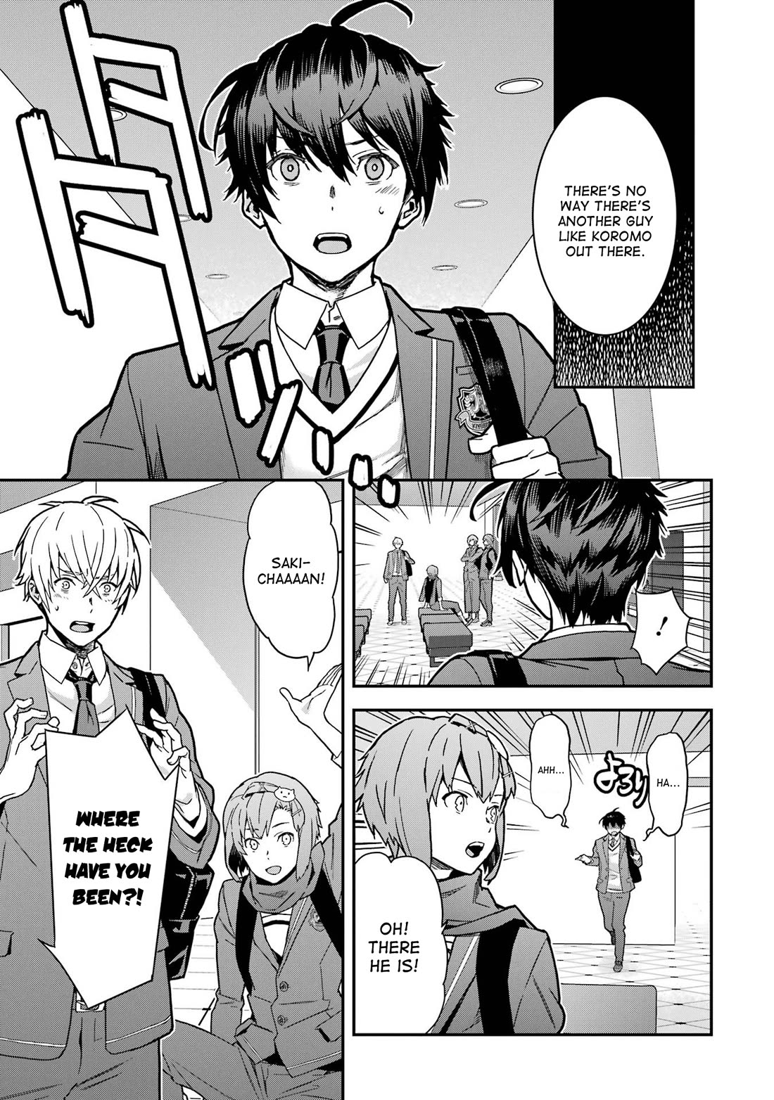 Saki re: King's Tile Draw Chapter 10 page 25 - Chapter 10: Opening/Enemy Encounter