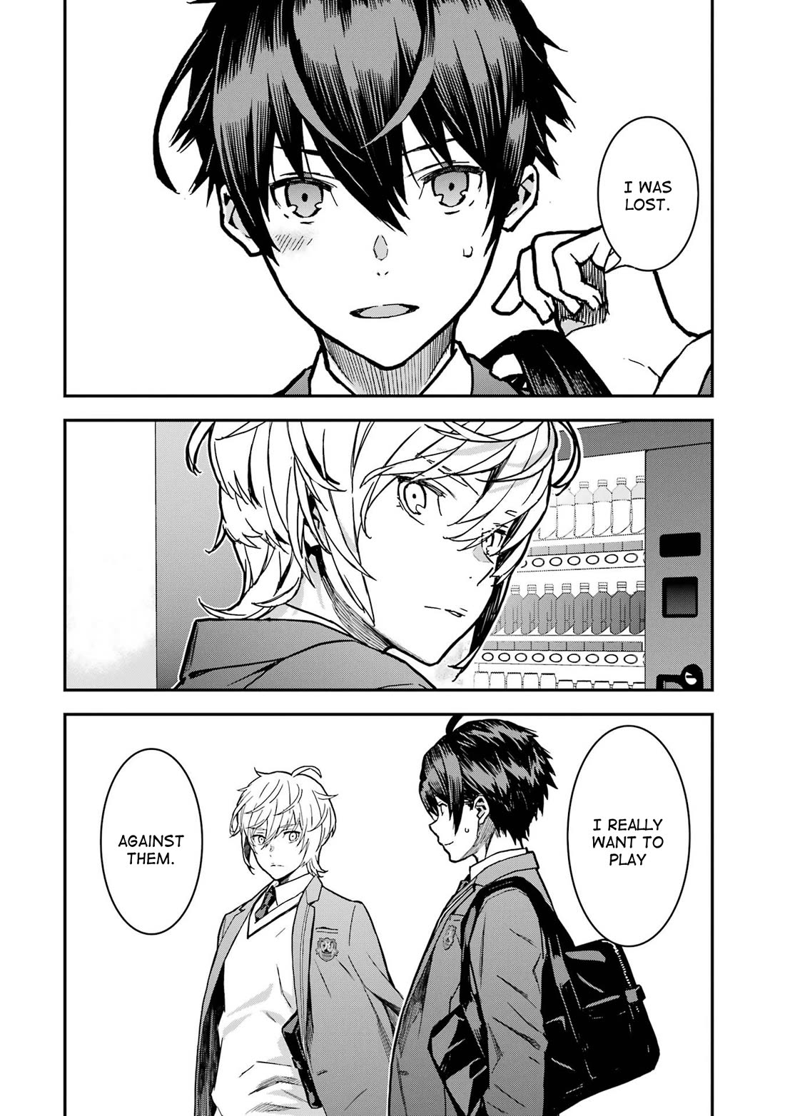 Saki re: King's Tile Draw Chapter 10 page 28 - Chapter 10: Opening/Enemy Encounter